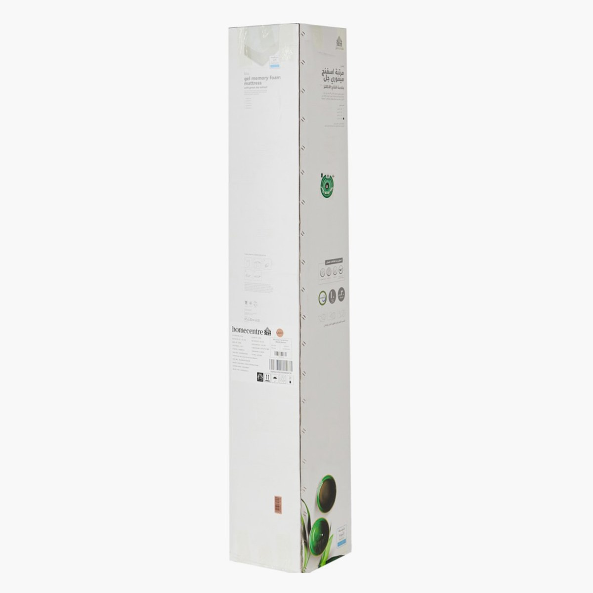 Bliss Green Tea Gel Visco Memory Foam Single Mattress - 120x200 cm-furniture-mattresses-singlemattresses-image-5