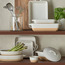 صحن خبز من الخزف - كريما - 22x36 سم-household-kitchen-bakeware-bakingdishes-image-1