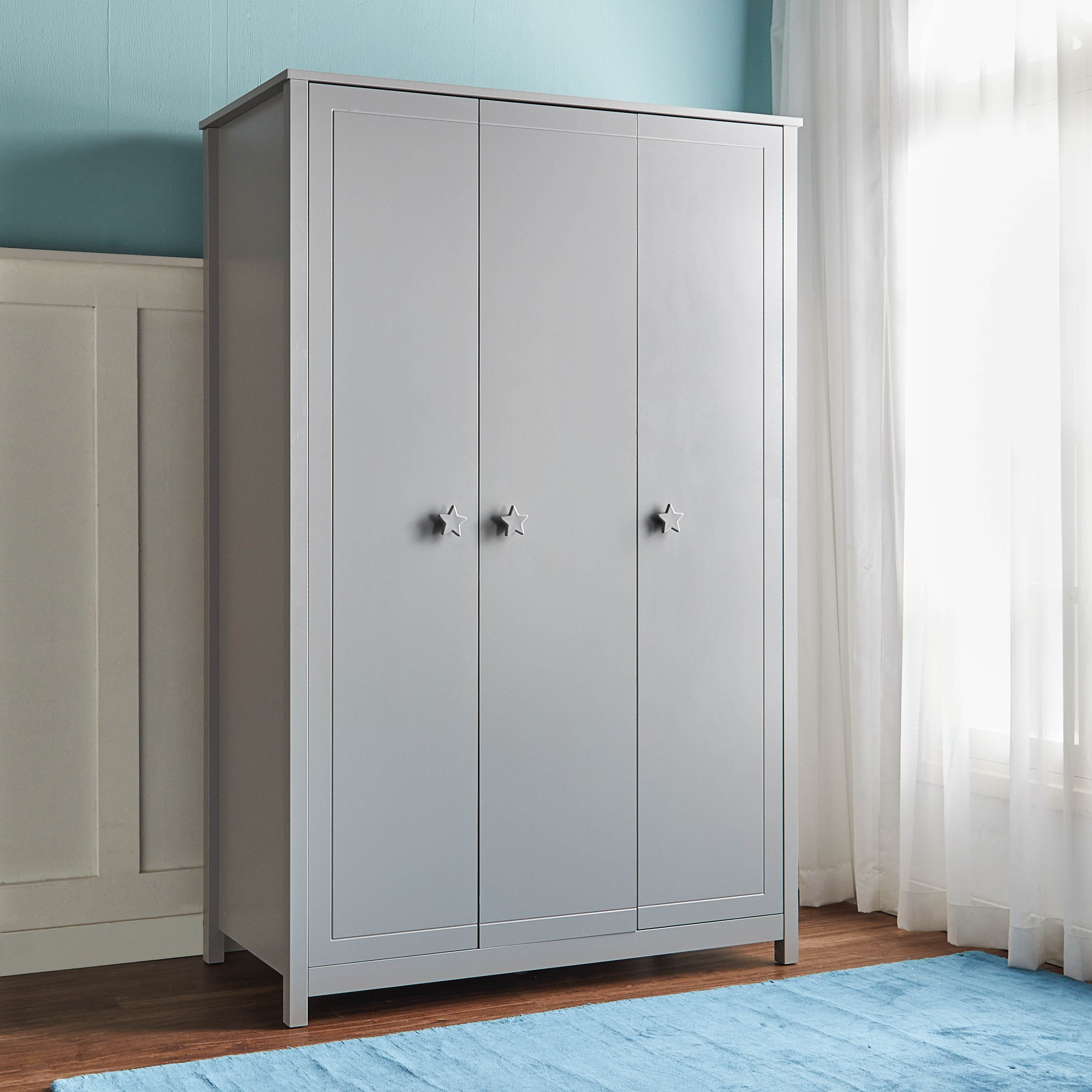 Oliver 3-Door Wardrobe
