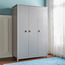 Oliver 3-Door Wardrobe-babyandkids-roomfurniture-wardrobes-image-1
