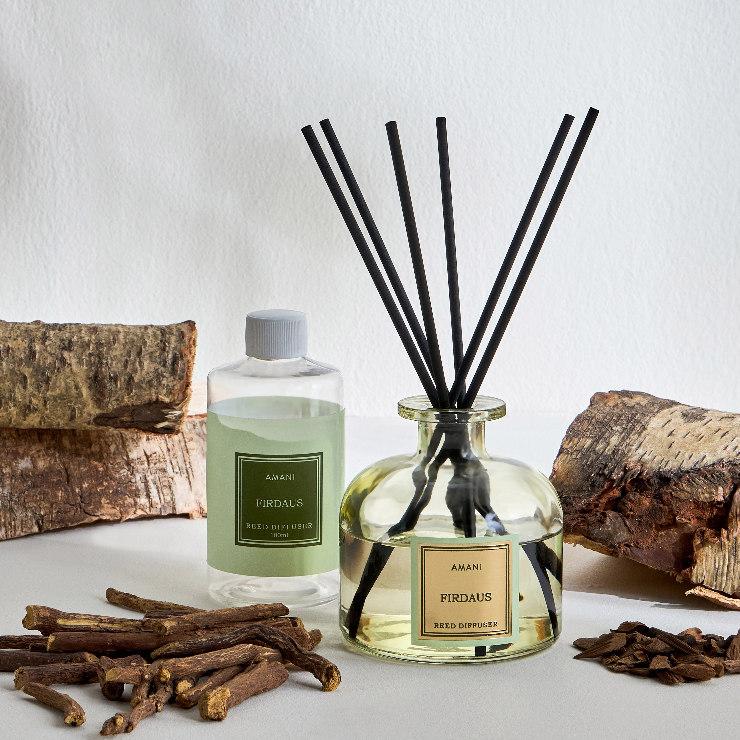 Shop Amani Firdaus Reed Diffuser - 500 ml Online | Homecentre Qatar