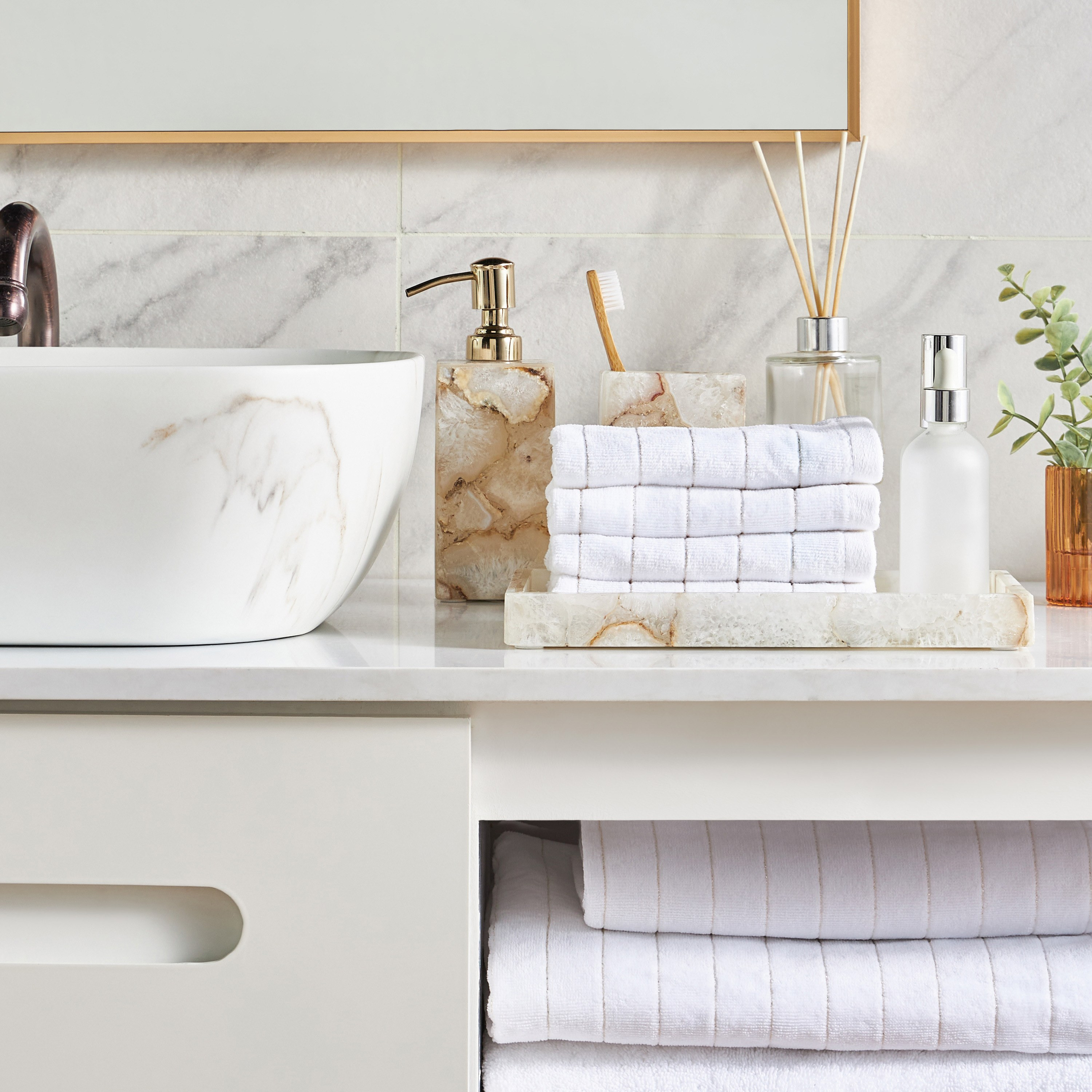 صينية فوط - أجات-household-bathandlaundry-bathaccessories-toweltraysandplatforms-image-3