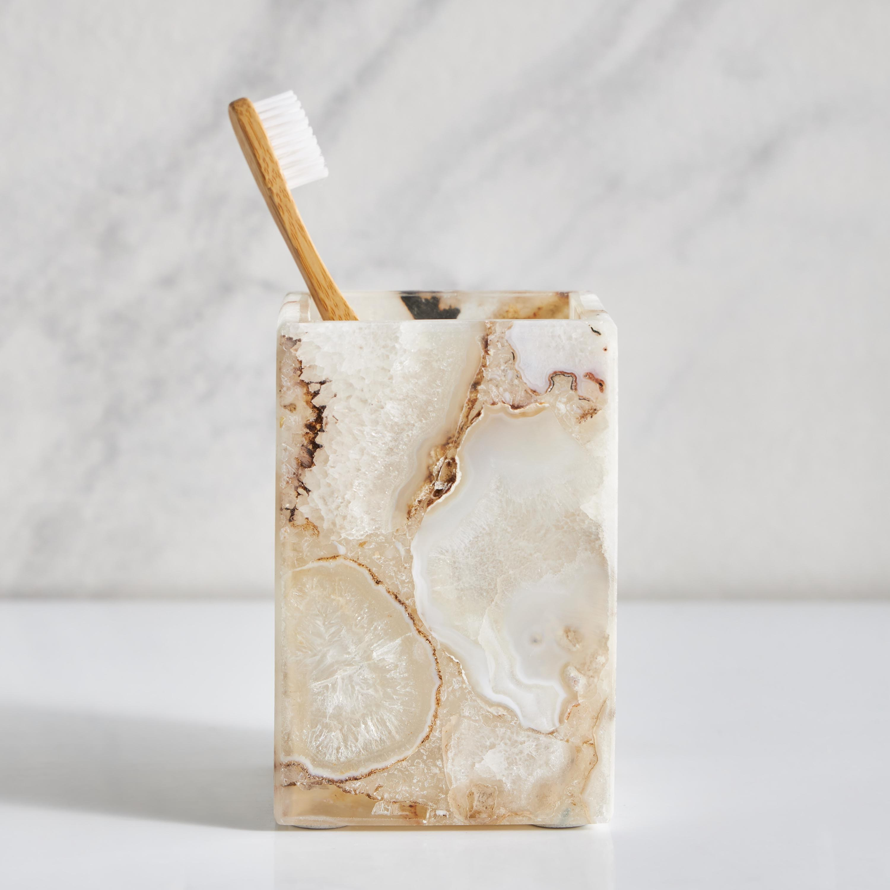 Agate Tumbler-household-bathandlaundry-bathaccessories-toothbrushholdersandtumblers-image-1