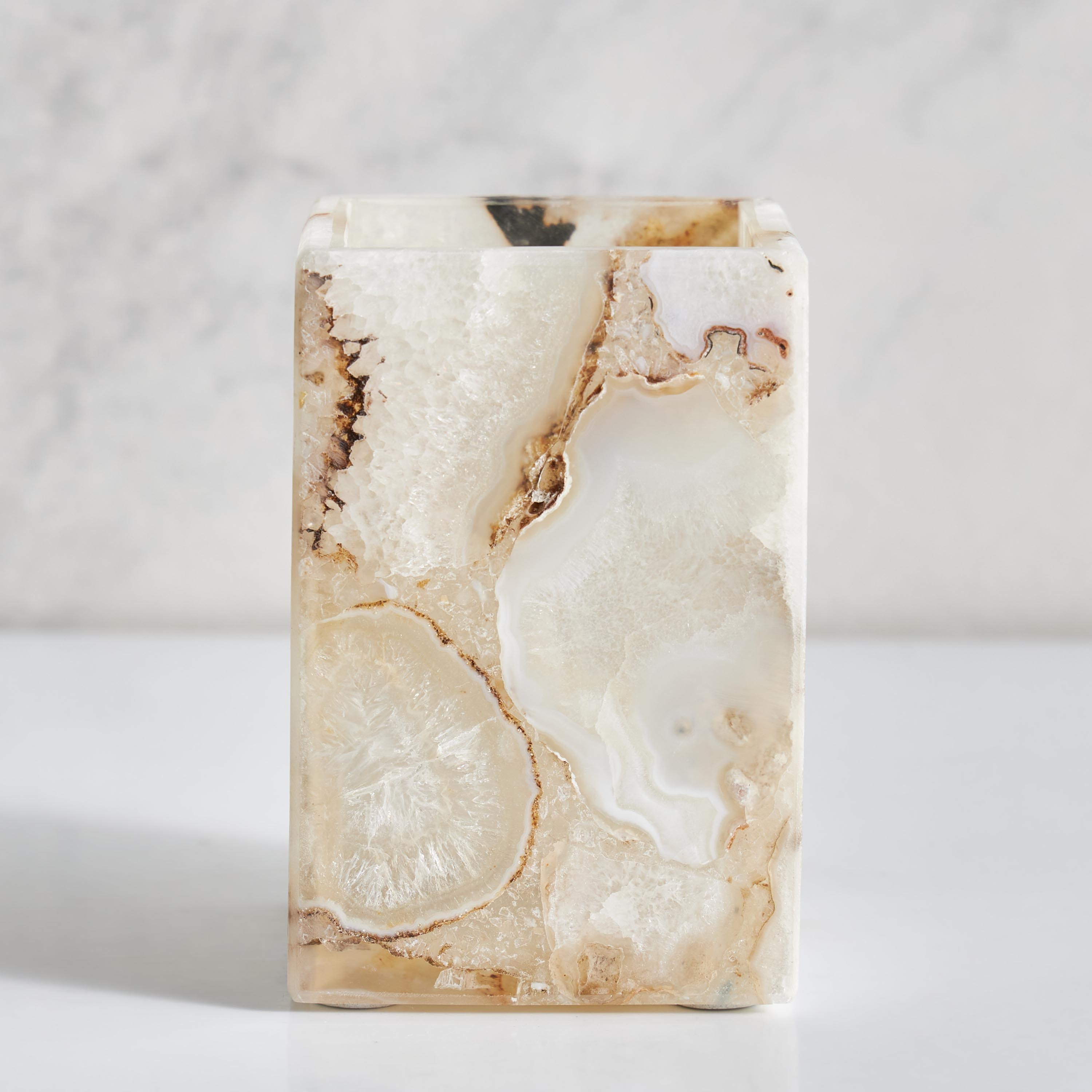 Agate Tumbler-household-bathandlaundry-bathaccessories-toothbrushholdersandtumblers-image-2