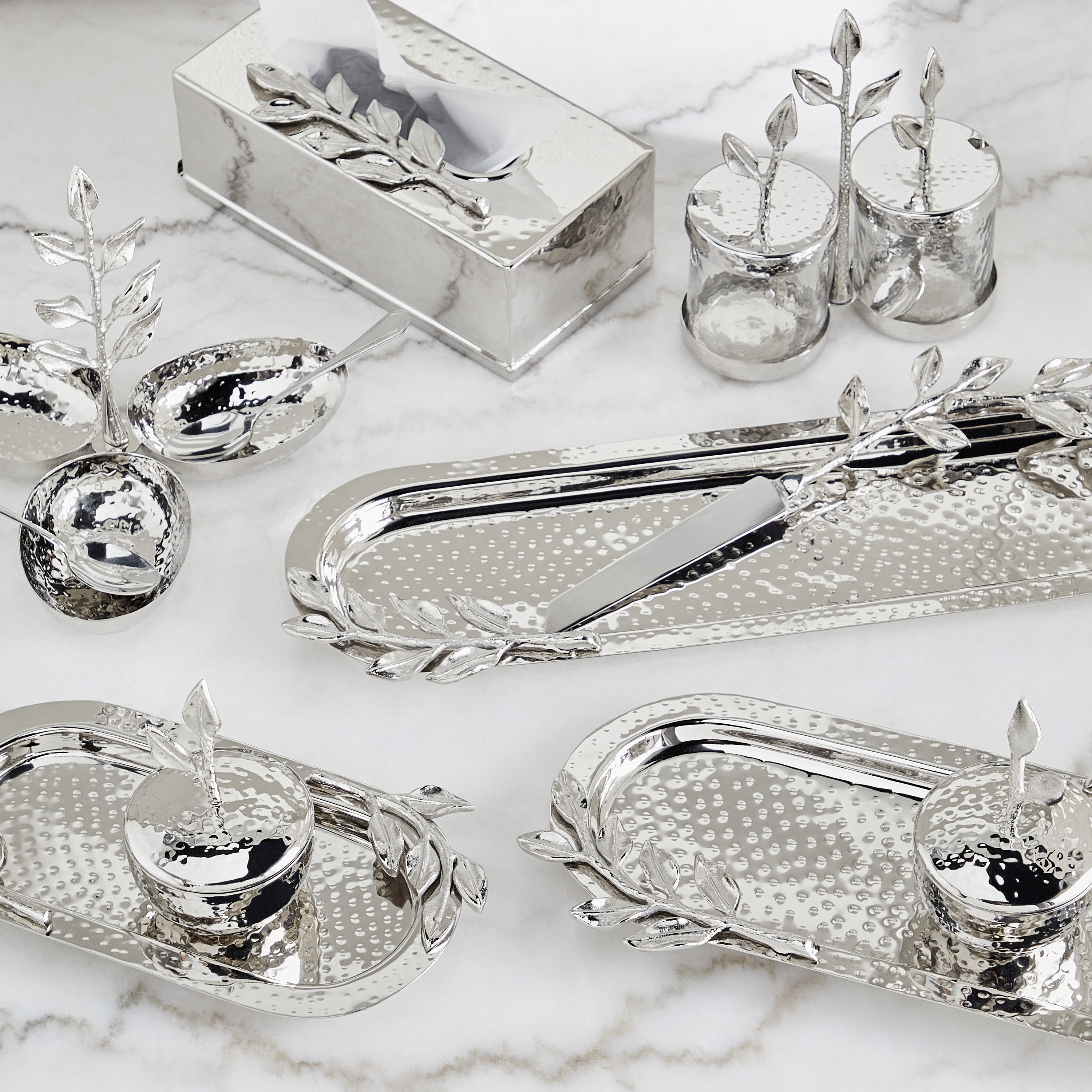 Silver Oak Decorative Tray-household-decor-boxesandtrays-image-3
