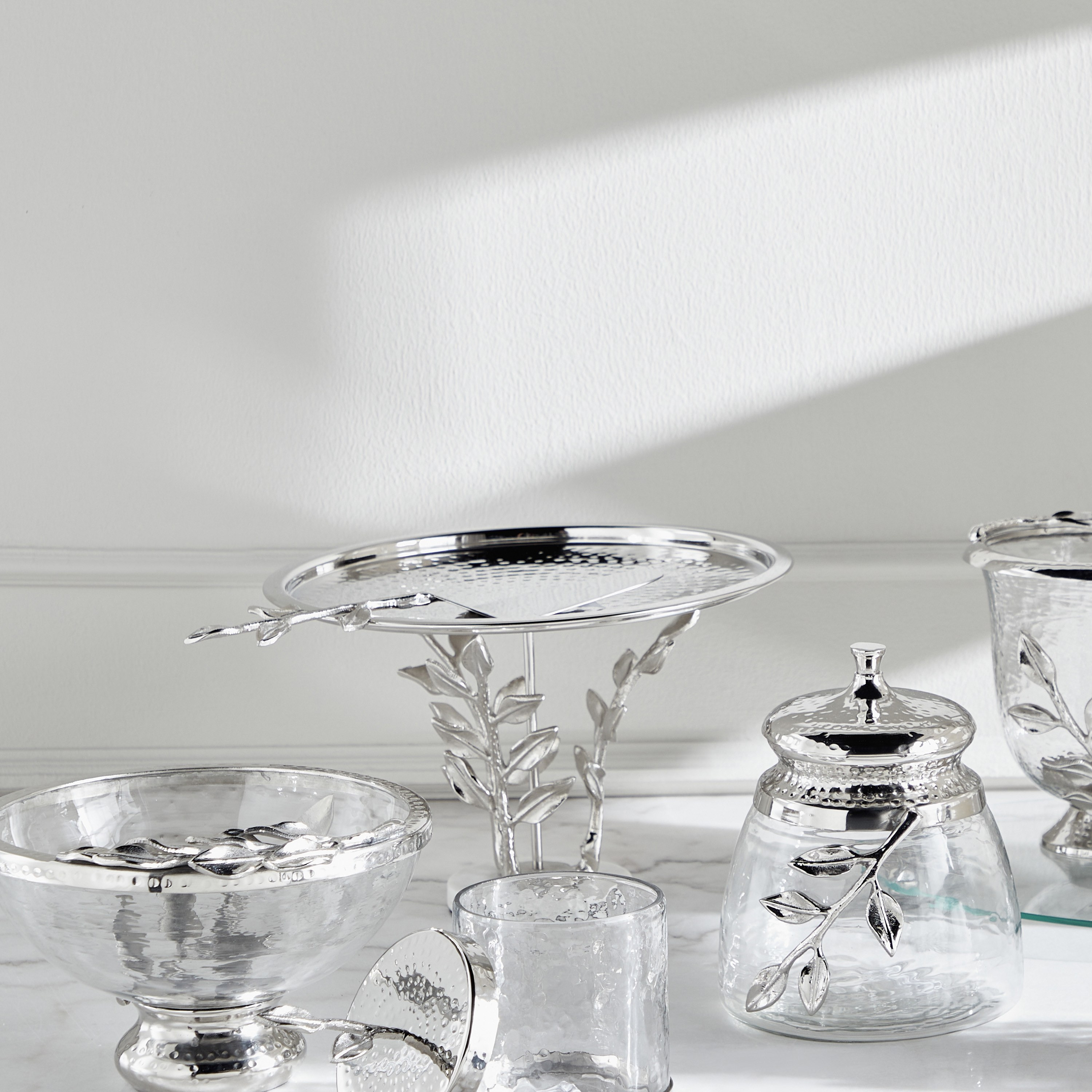 Silver Oak Decorative Tray-household-decor-boxesandtrays-image-4