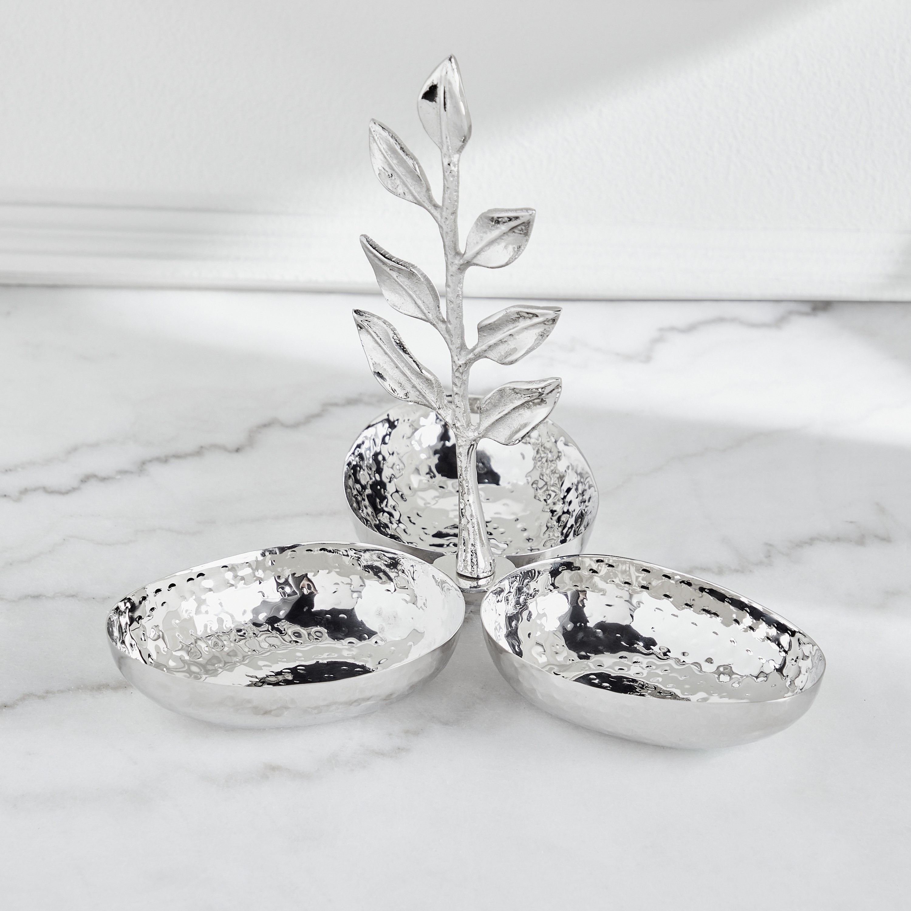 Silver Oak Condiment Set-household-decor-vasesandbowls-image-1