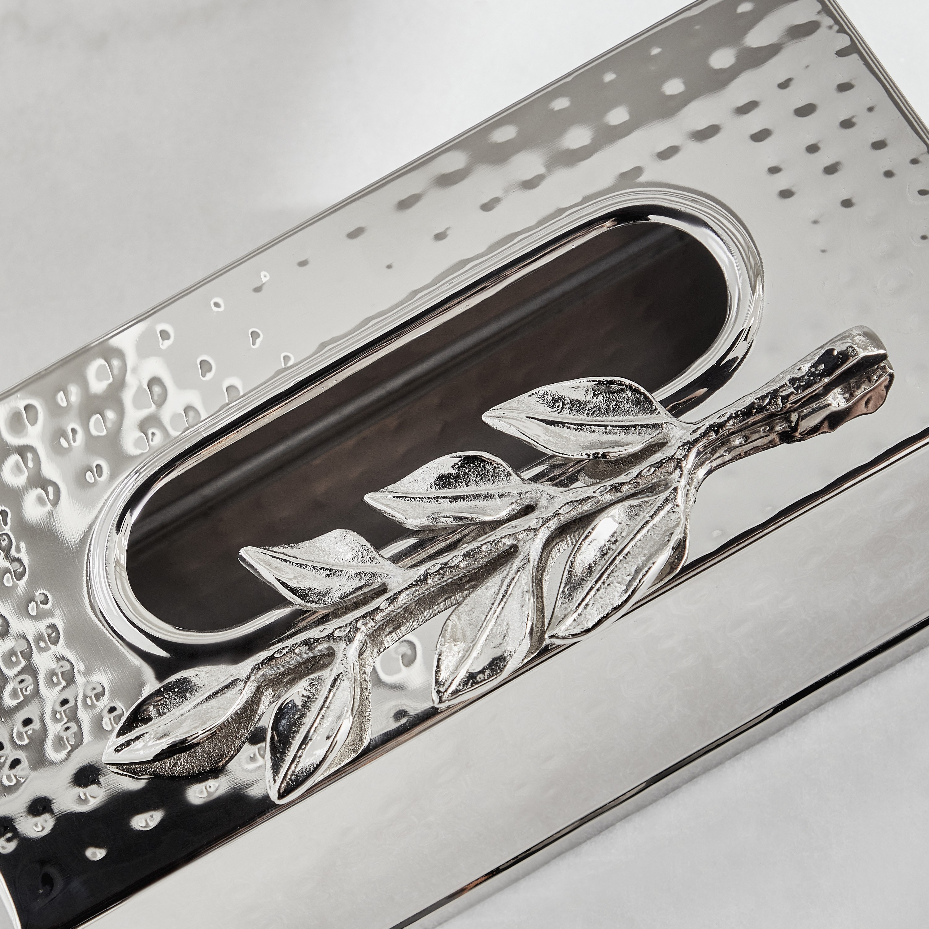 Silver Oak Tissue Box-household-decor-boxesandtrays-image-4