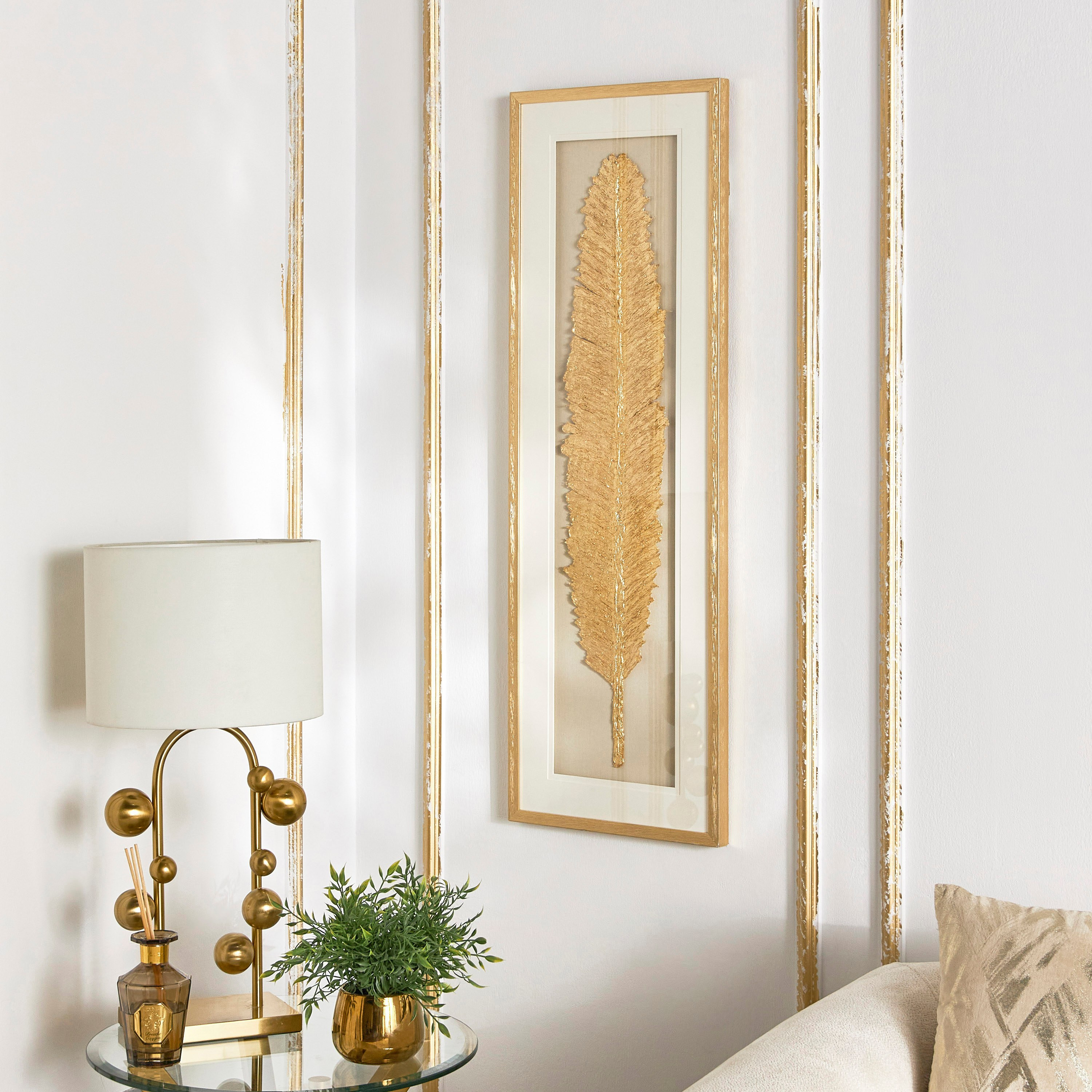 صندوق ظل مزخرف - واراق - 40x120 سم-household-walldecorandmirrors-wallart-image-4
