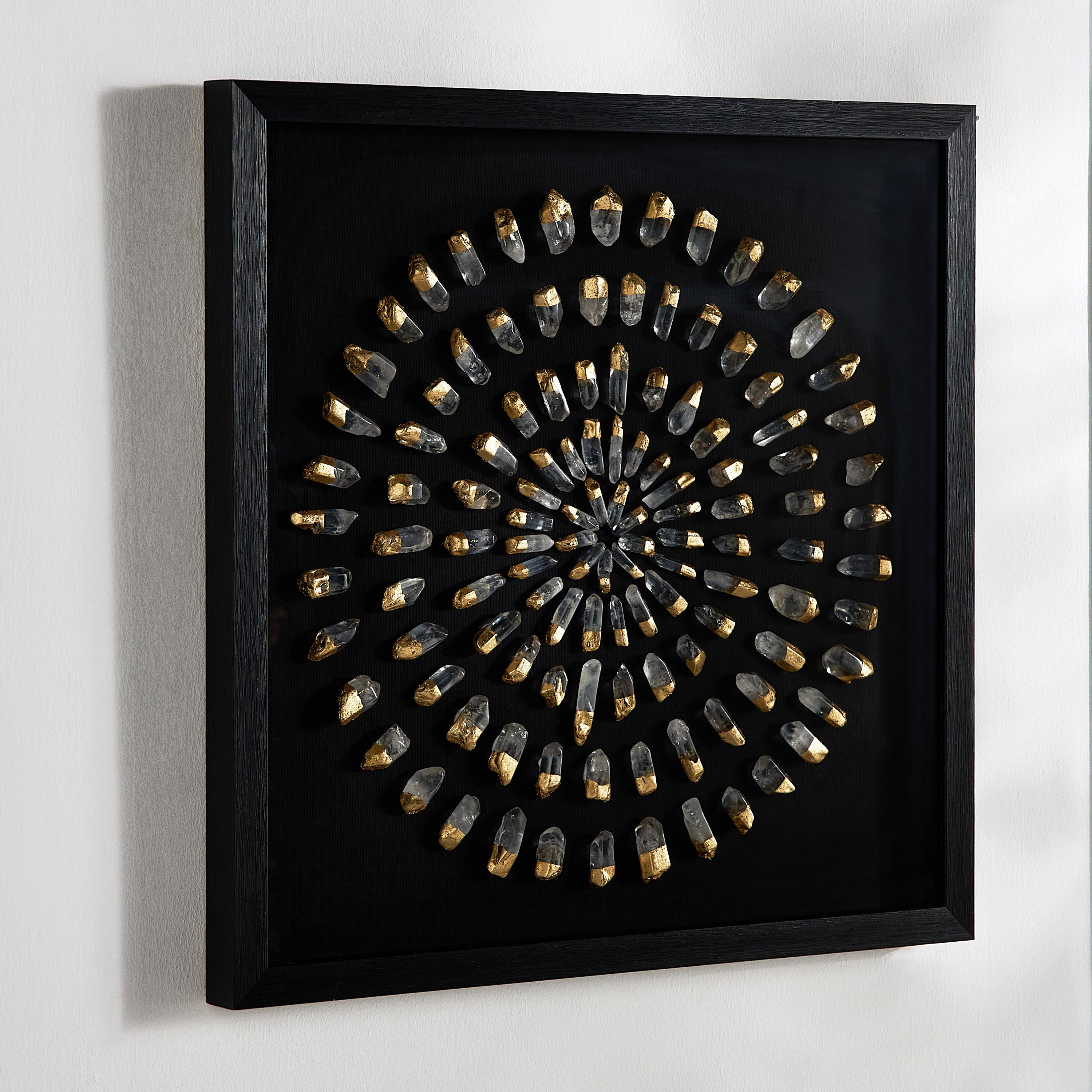 Nabila Decorative Crystal Shadow Box - 60x60 cm-household-walldecorandmirrors-wallart-image-2