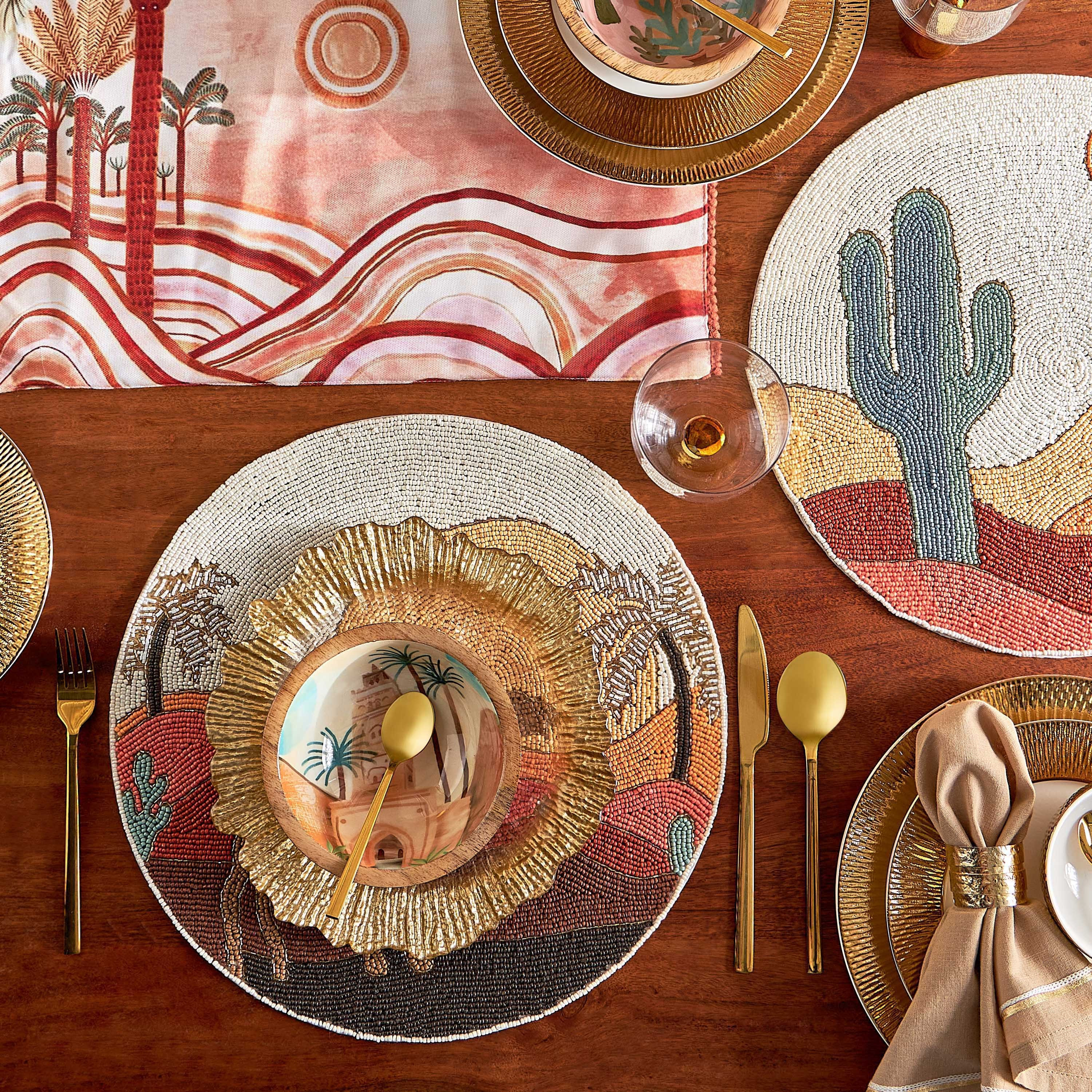 Desert Elegance Simpson Beaded Placemat-household-dining-tablelinen-placemats-image-3
