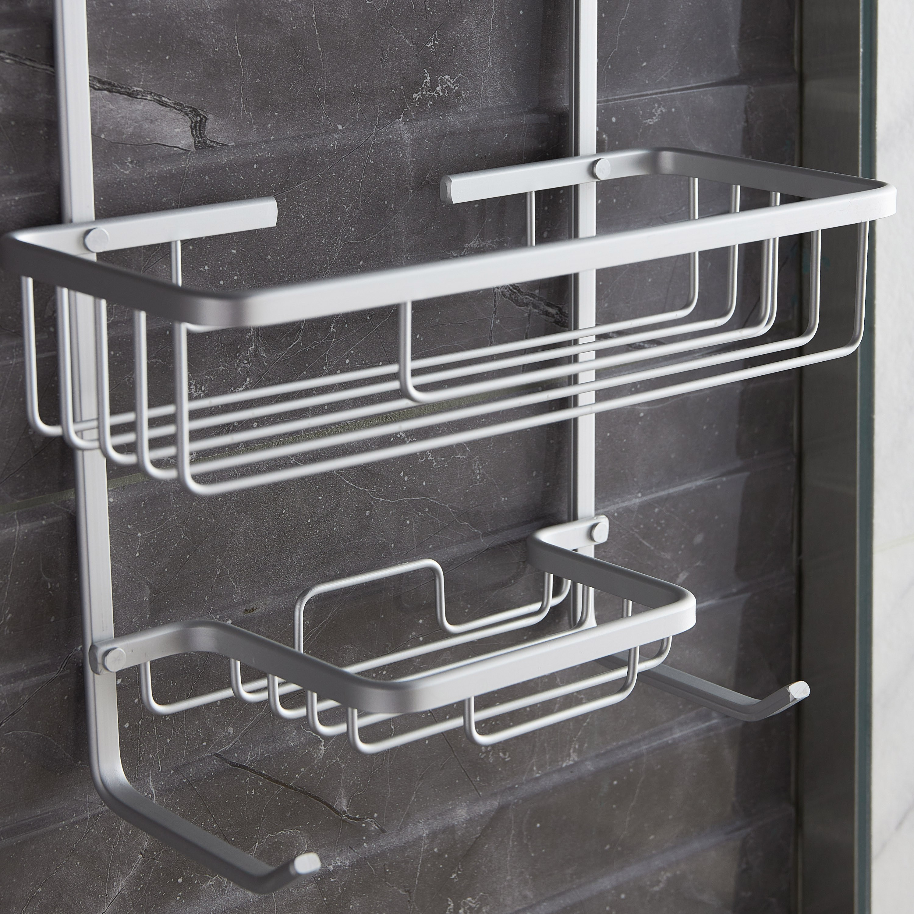 Baltic 2-Tier Shower Caddy-household-bathandlaundry-bathroomorganizing-showerfixturesandcaddies-image-3
