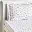Dreamz Dinosaur Print Cotton 200 Thread Count Single Fitted Sheet - 90x200 cm-babyandkids-beddingandwindows-bedding-fittedandflatsheets-image-2