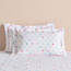 Eco Snuggle Hearts Organic Cotton 200 Thread Count 2-Piece Pillowcase Set - 50x75 cm-babyandkids-beddingandwindows-bedding-pillowcases-image-1