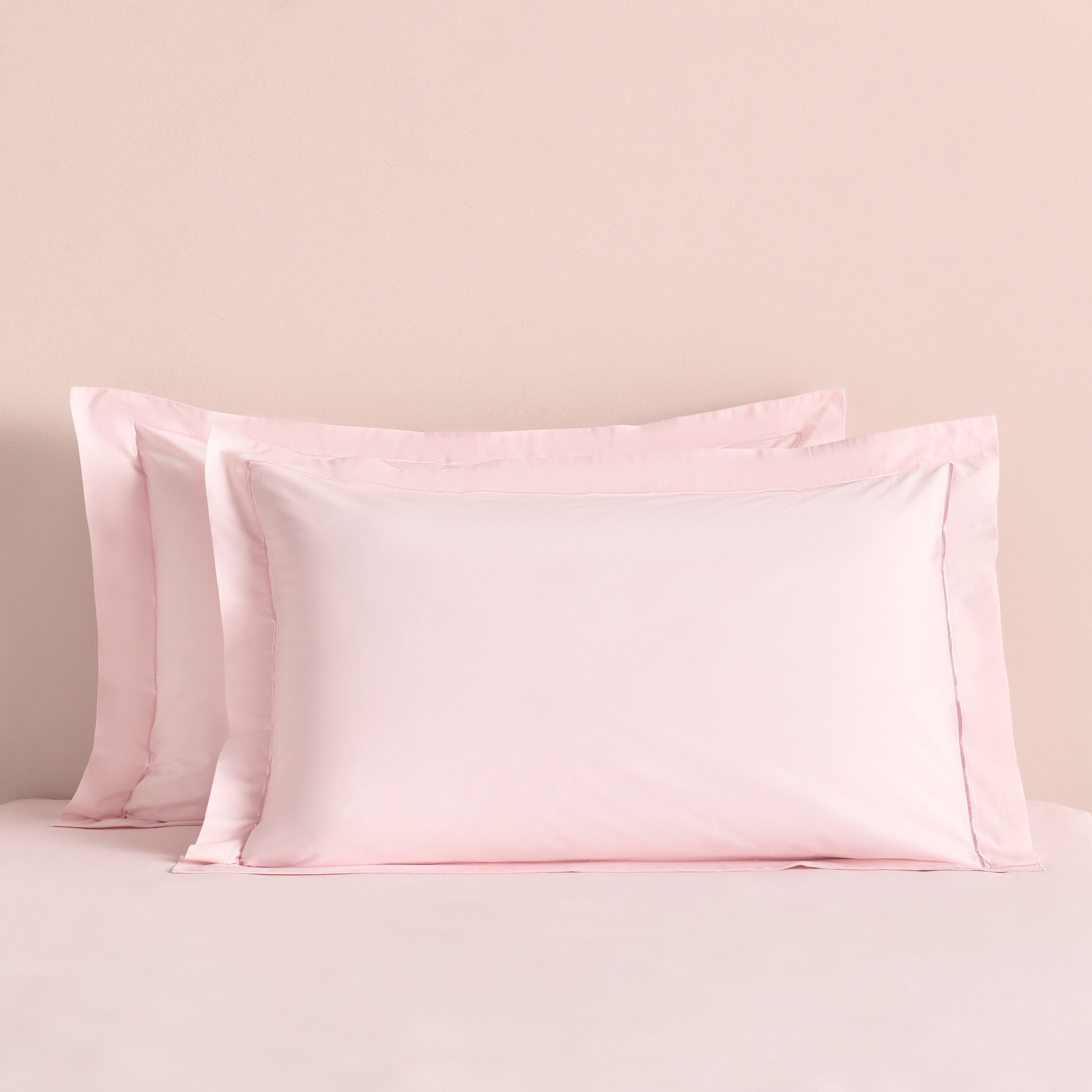 طقم غطاء وسادة من القطن العضوي بعدد خيوط 200 من قطعتين - إيكو سناجل - 50x75 سم-kids-beddingandwindows-bedding-pillowcases-image-1