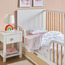 شرشف مطّاطي قطن للأطفال بعدد خيوط 200 - إيكو سناجل - 70x140 سم-baby-nursery-babybedding-image-1