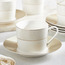 Noura 12-Piece New Bone China Cup and Saucer Set - 220 ml, Serves 6-household-dining-teaandcoffee-teaandcoffeesets-image-2