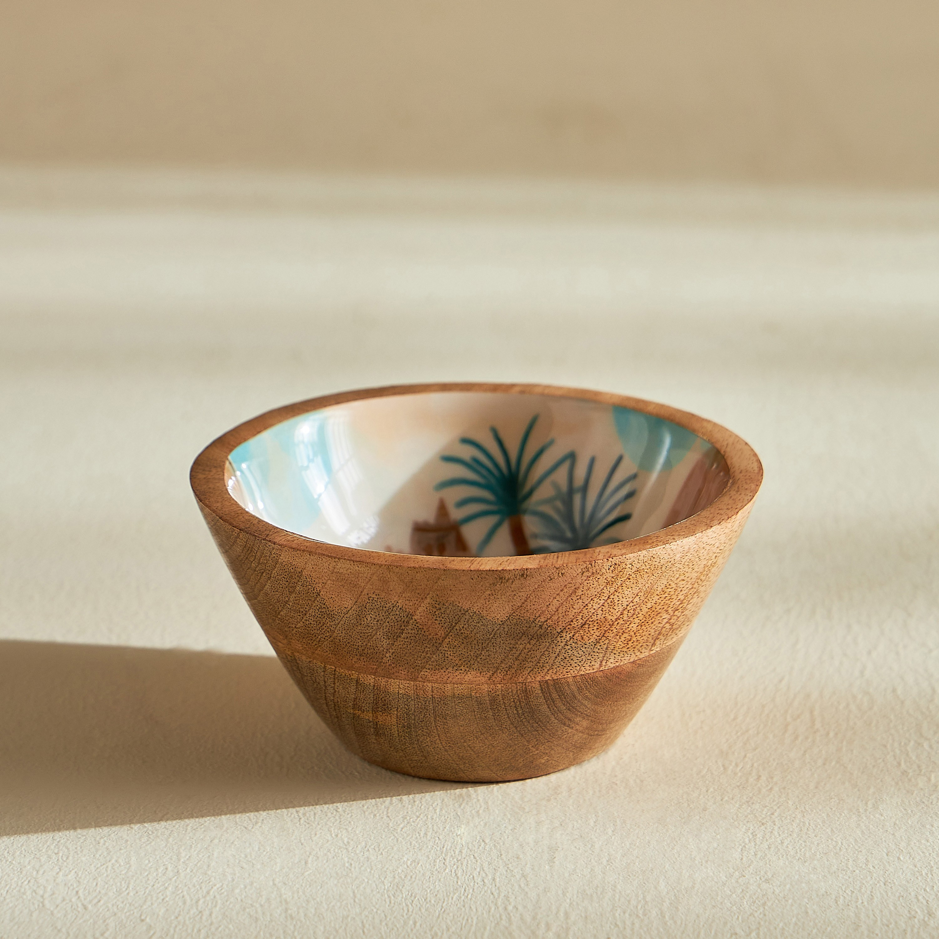 وعاء تقديم من خشب المانجو - ديزيرت إليجانس - 13 سم-household-dining-dinnerware-bowls-image-1