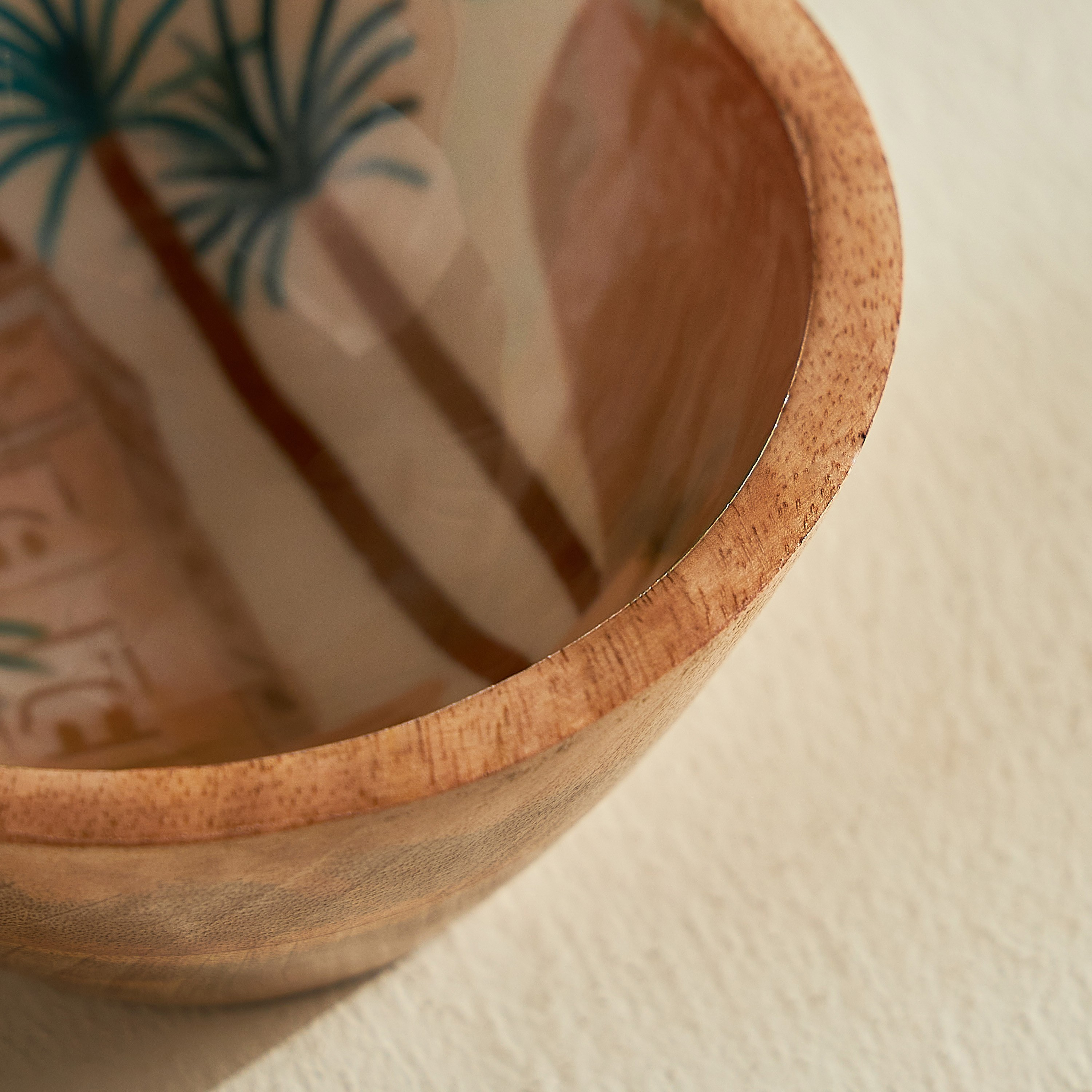 وعاء تقديم من خشب المانجو - ديزيرت إليجانس - 13 سم-household-dining-dinnerware-bowls-image-3