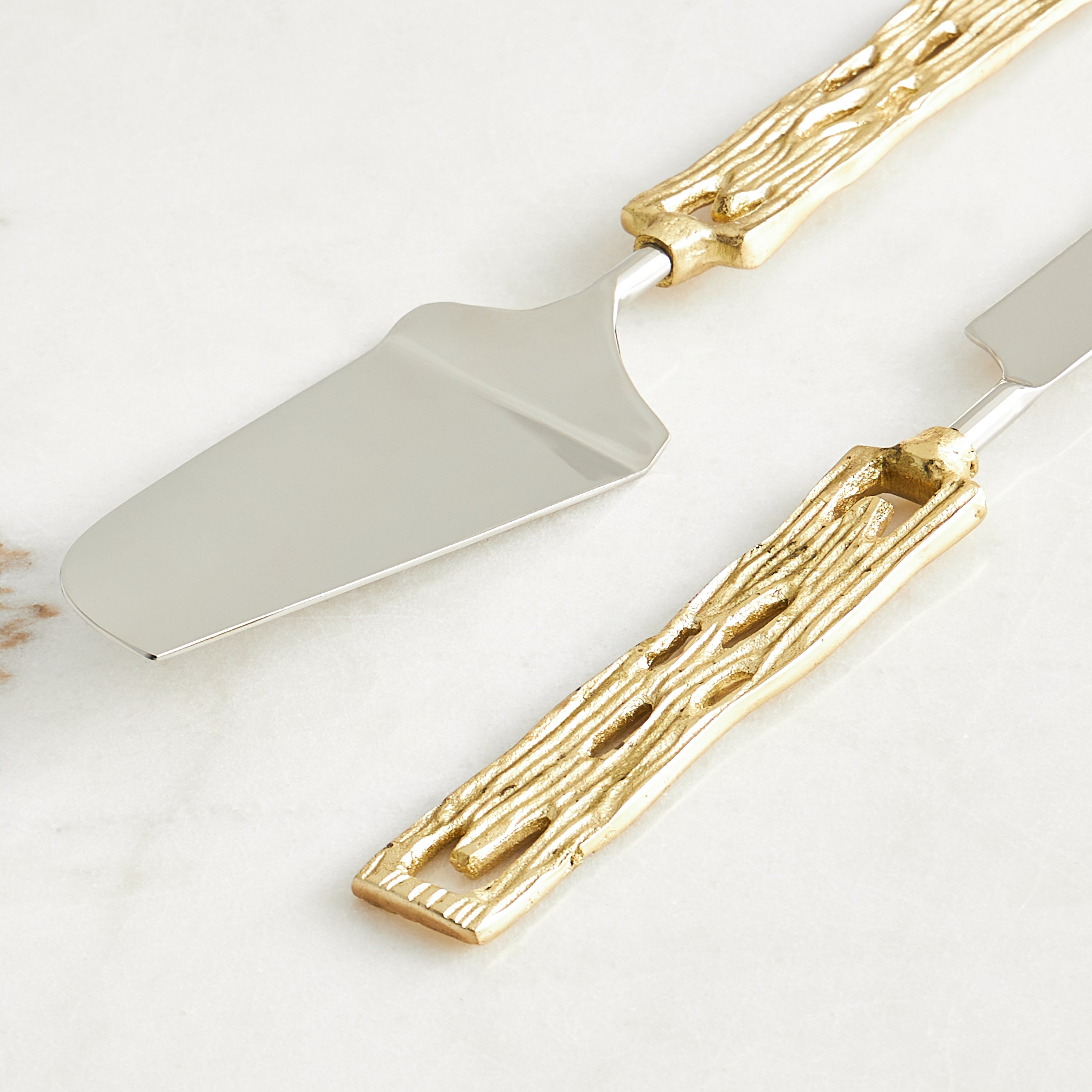 Sama Crust 2-Piece Cake Server Set-household-dining-cutlery-spoonsforksandknives-image-2