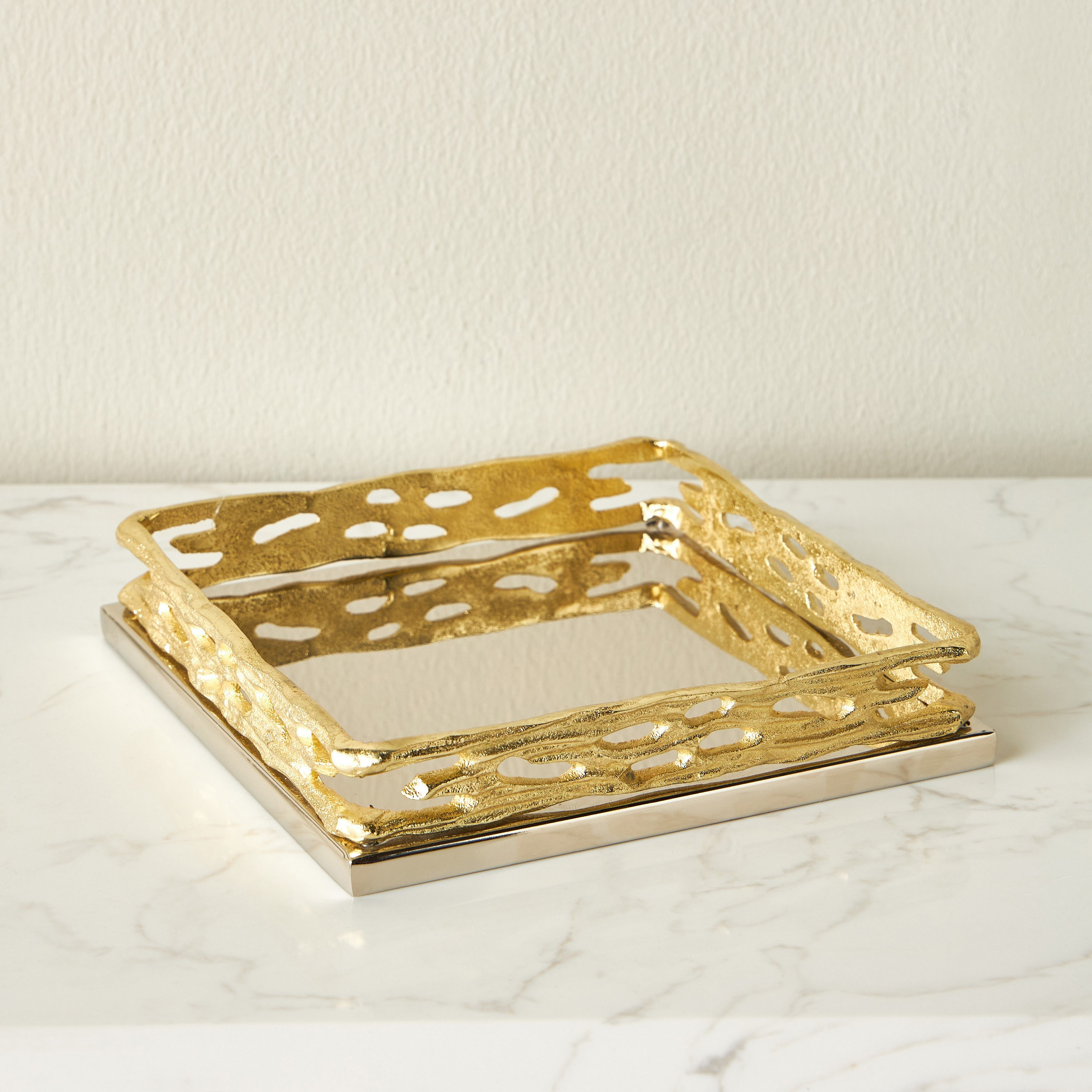 Sama Crust Decorative Tray-household-decor-boxesandtrays-image-1