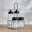 طقم رجاجة ملح وفلفل مع رف - تستي-household-kitchen-foodstorage-saltandpeppershakers-image-7