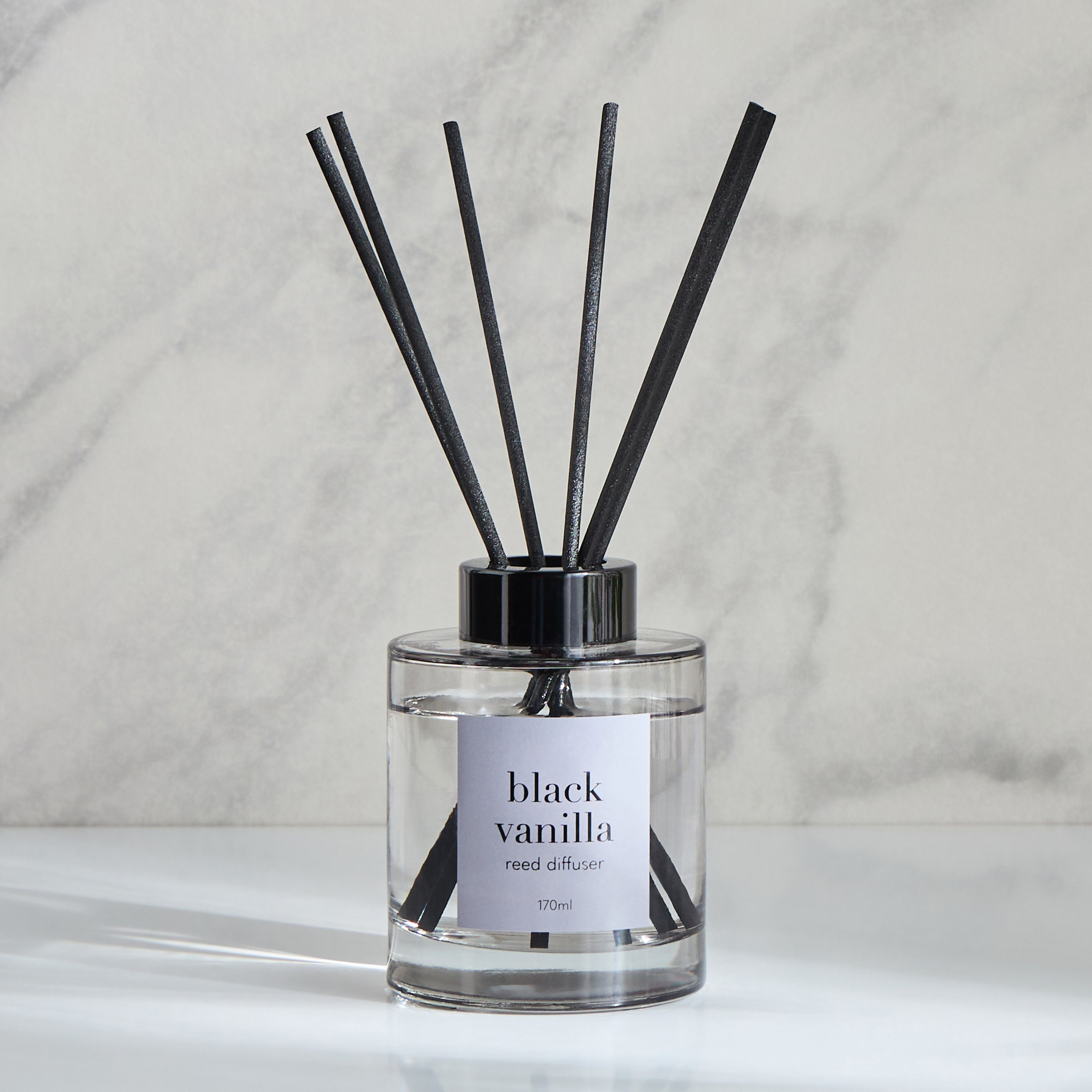 Asasi Black Vanilla Reed Diffuser - 170 ml-household-homefragrance-reeddiffusers-image-1