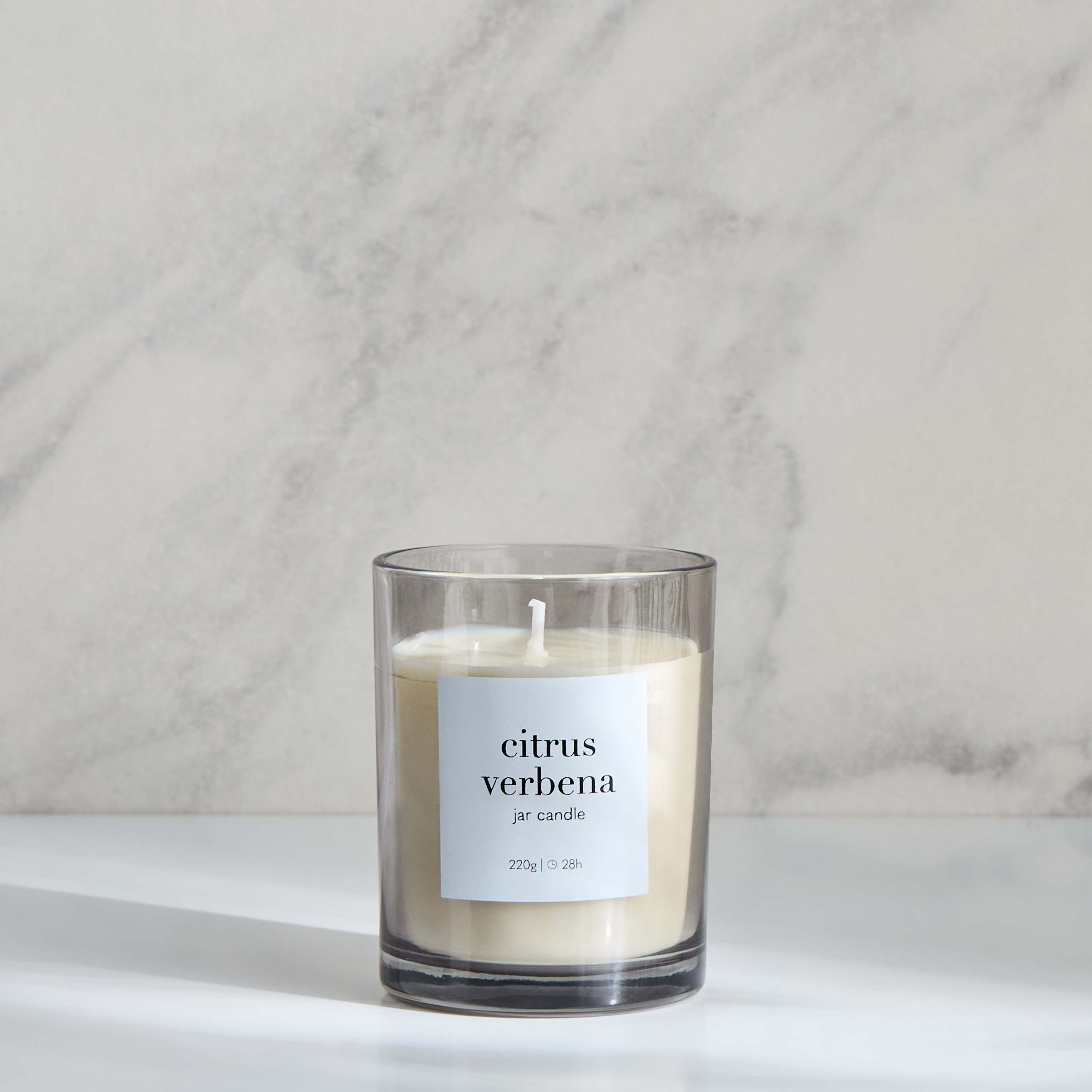 Asasi Citrus Verbena Scented Jar Candle - 28 h-household-homefragrance-candles-image-1