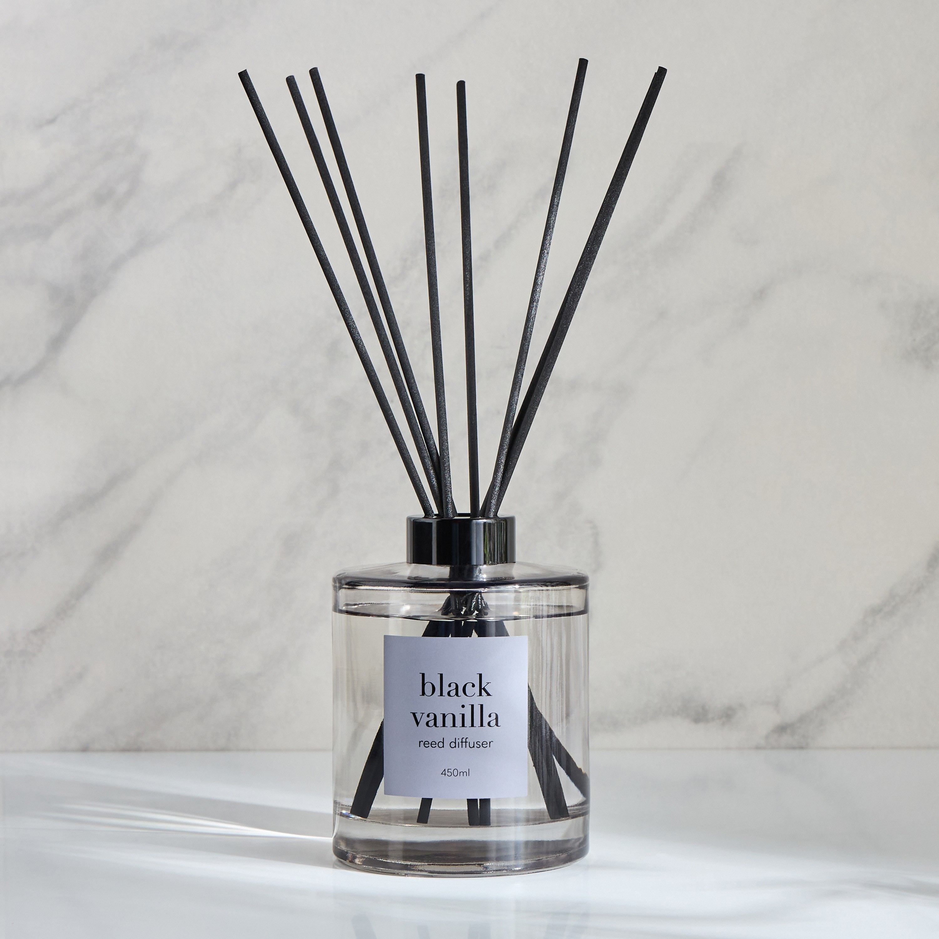 Asasi Black Vanilla Reed Diffuser - 450 ml-household-homefragrance-reeddiffusers-image-1