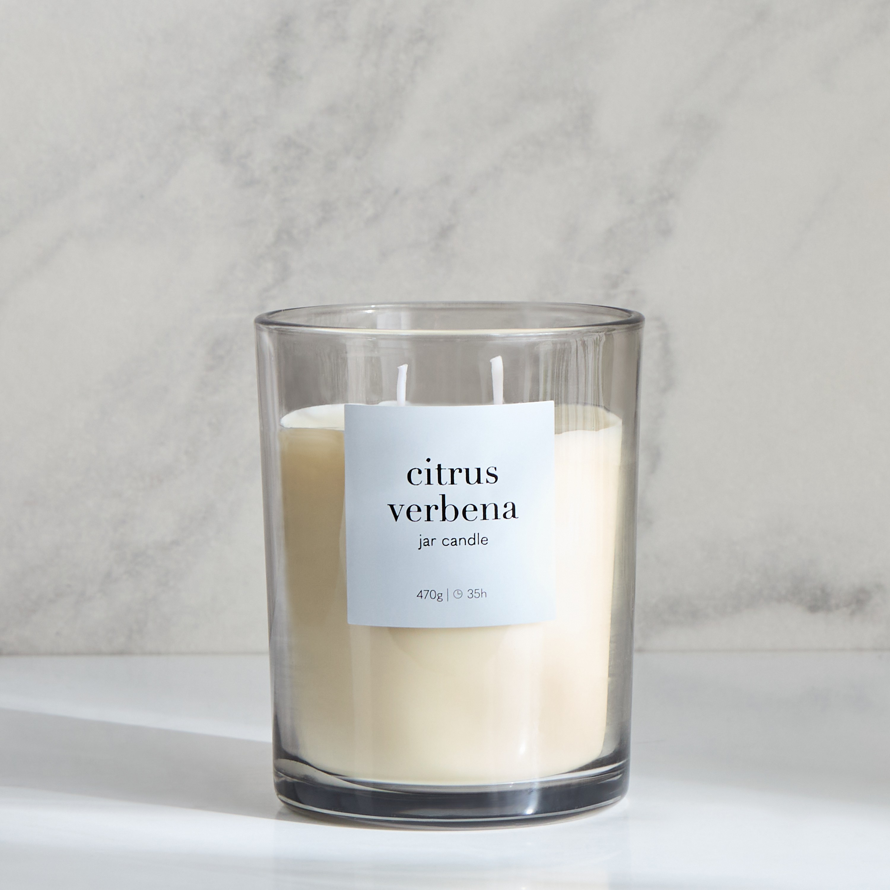 Asasi Citrus Verbena Jar Candle - 35 h-household-homefragrance-candles-image-1