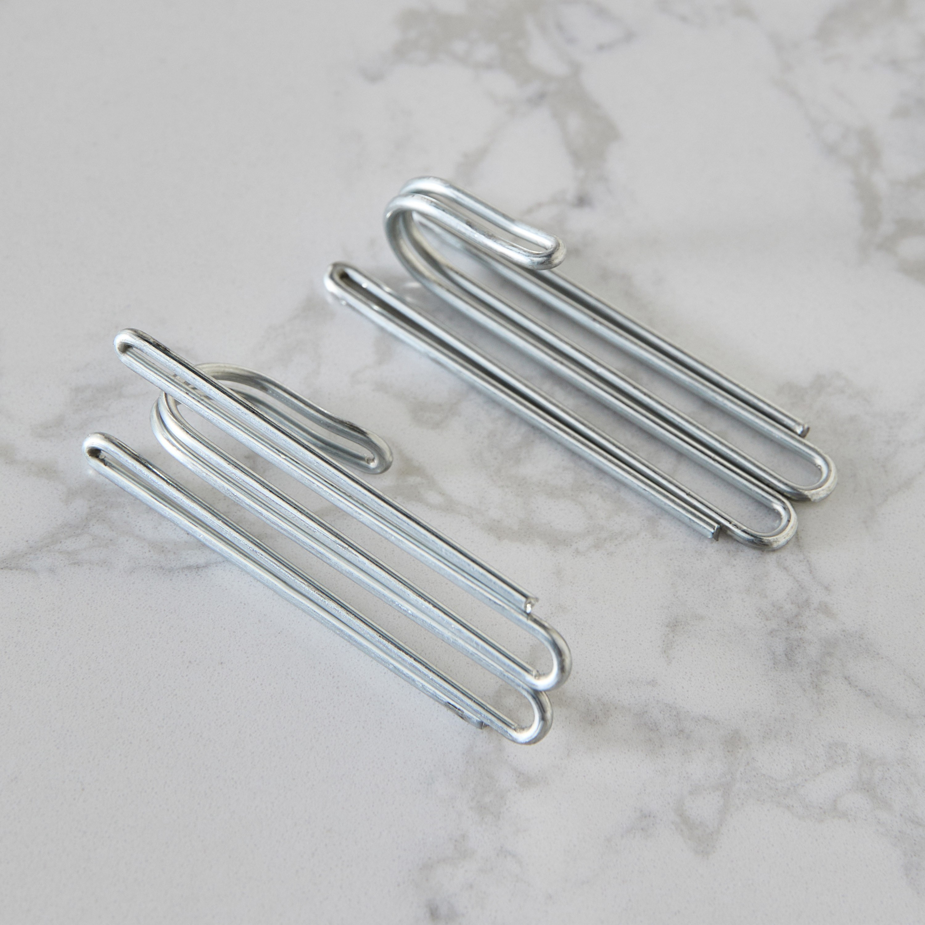 Galvanized Curtain Drapes Hooks - Set of 20-household-windows-curtainrodsandaccessories-windowaccessories-image-2