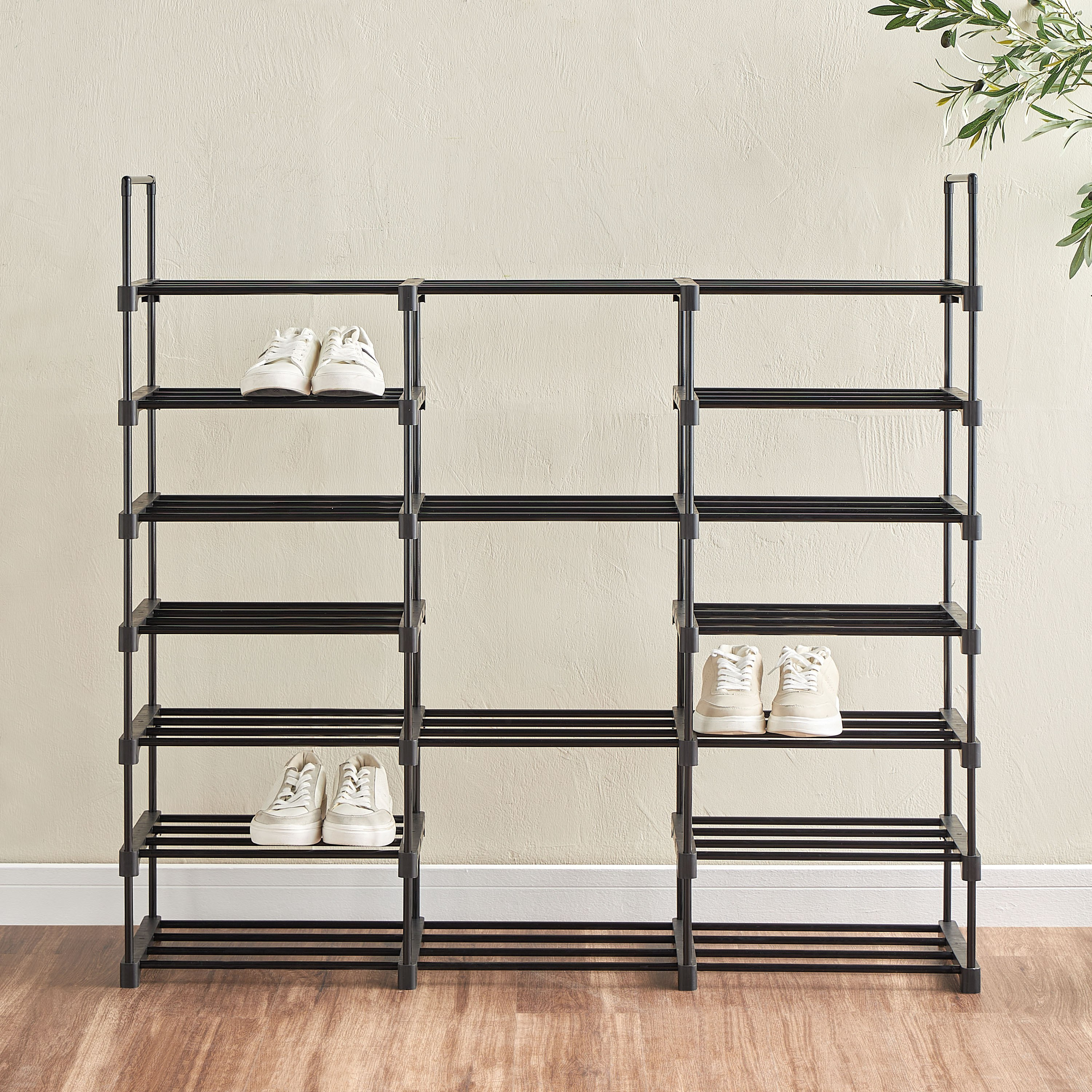 Austin 7-Tier Shoe Rack - 30x130 cm-household-storage-storagesolutions-shoeracksandstorage-image-1