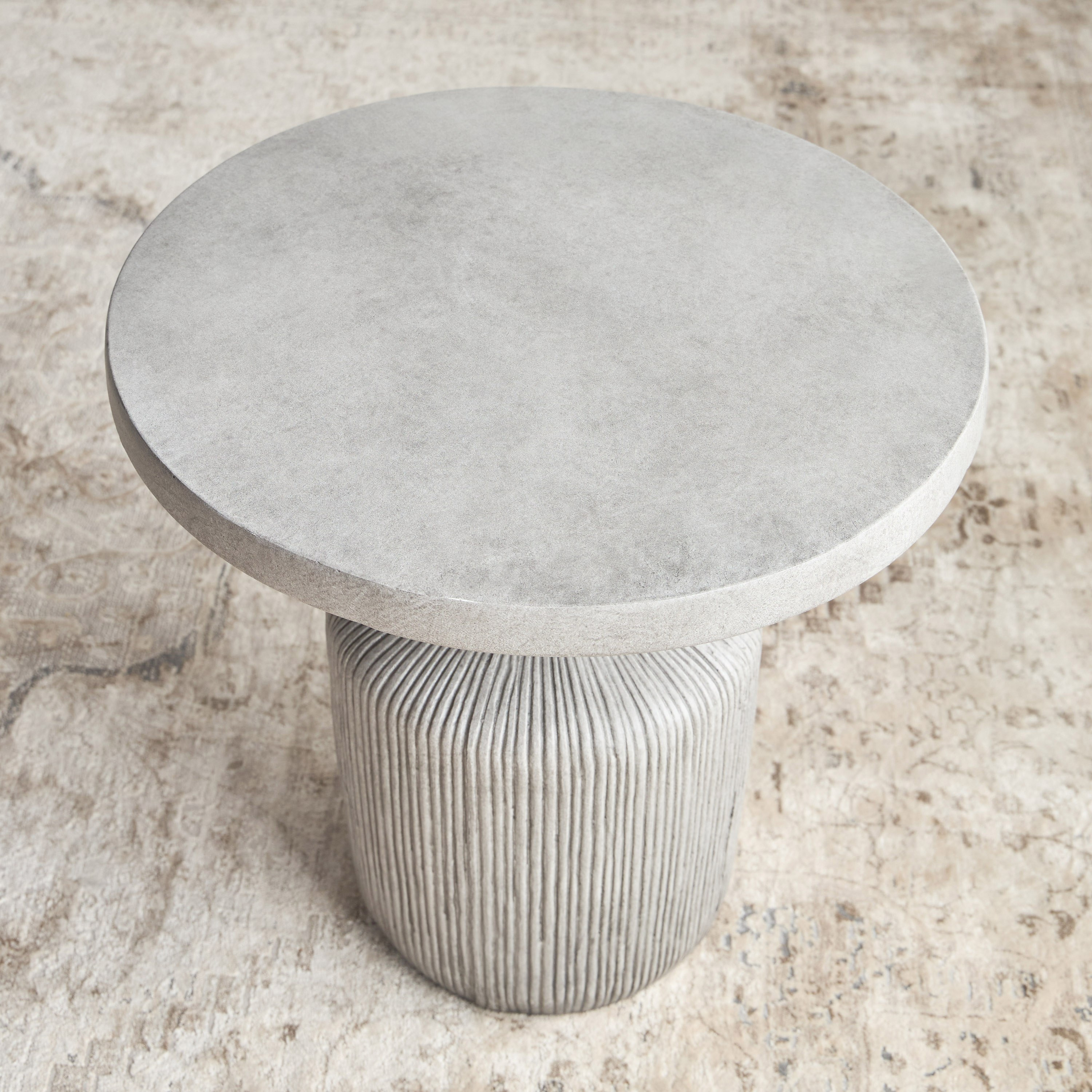 Mesa Marble Top Side Table-furniture-livingroom-sideandendtables-image-2