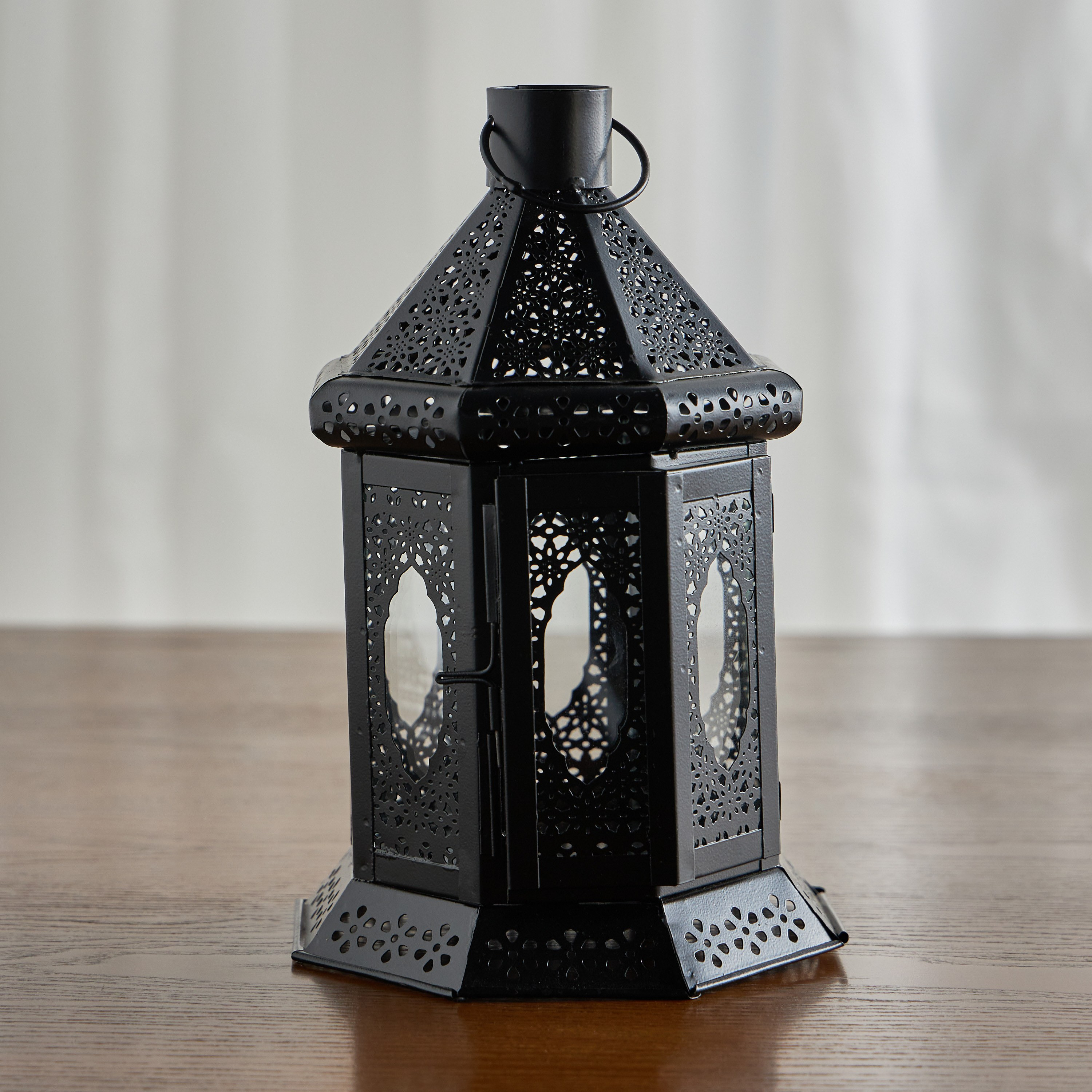 Wafa Metal Lantern - 26 cm-household-decor-candleholdersandlanterns-image-1