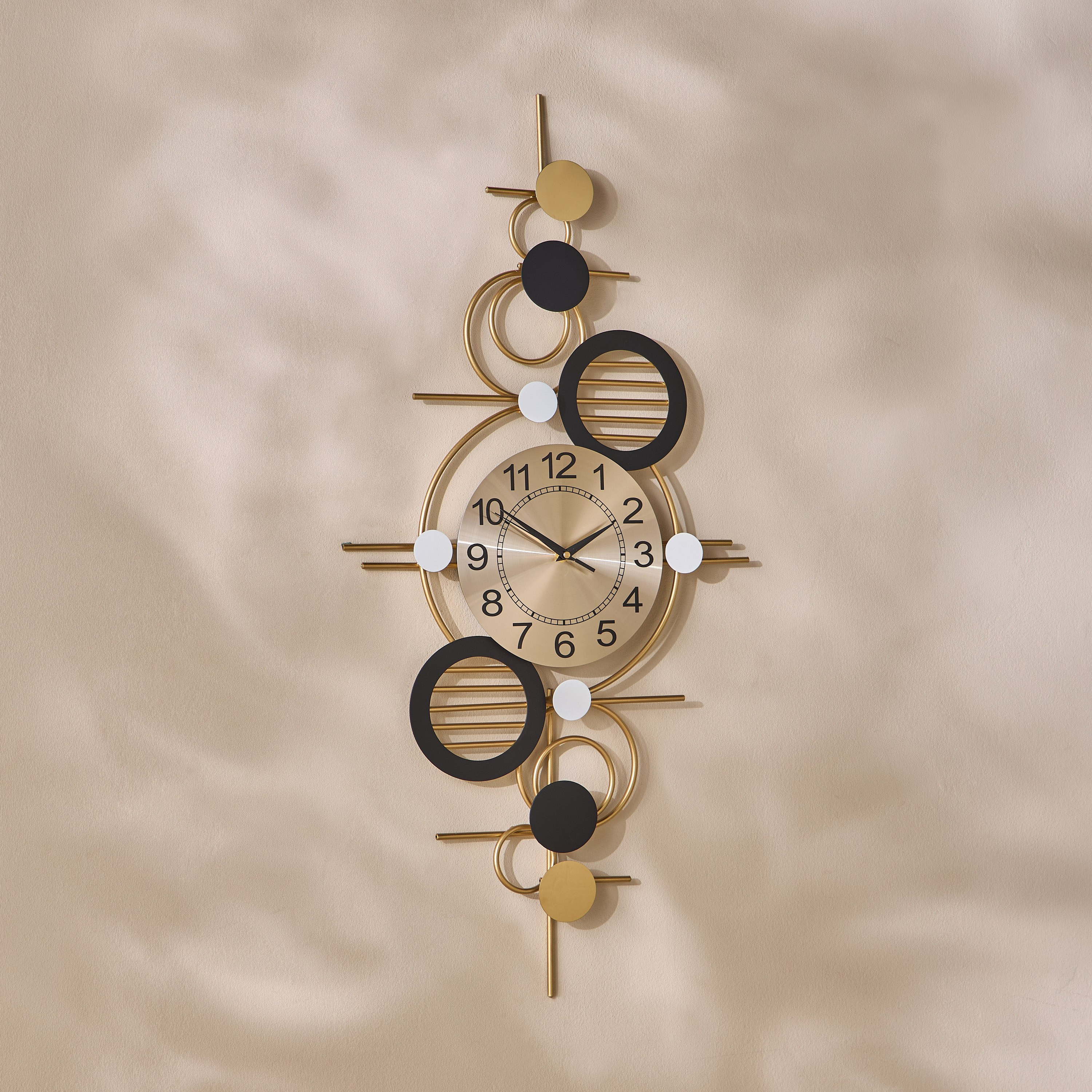 Helios Wall Decor Clock - 42x89 cm