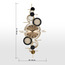 ساعة حائط مزخرفة - هيليوس - 42x89 سم-household-walldecorandmirrors-clocks-image-1