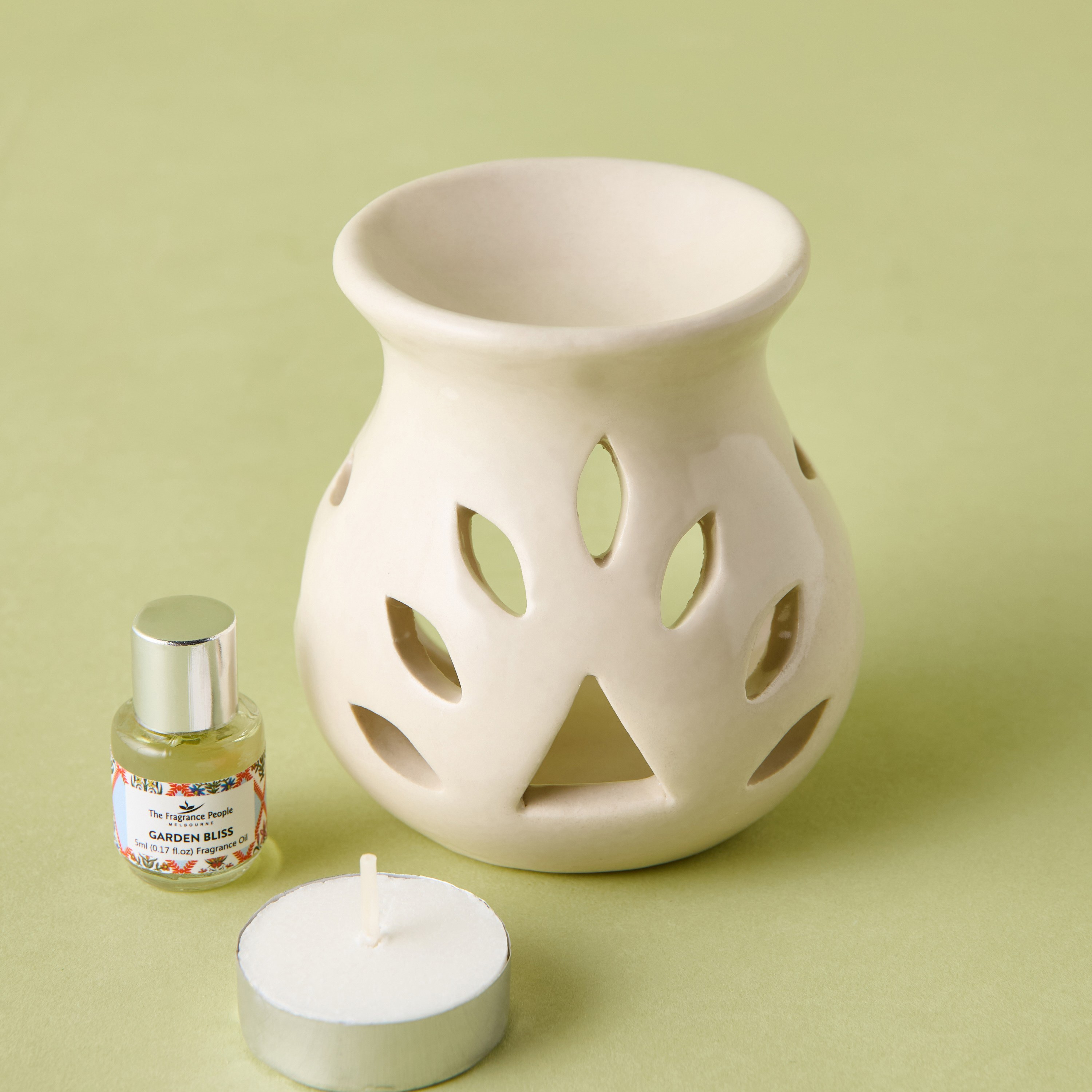 Classic Garden Bliss Fragrance Oil Burner Set - 5 ml-household-homefragrance-burners-image-1