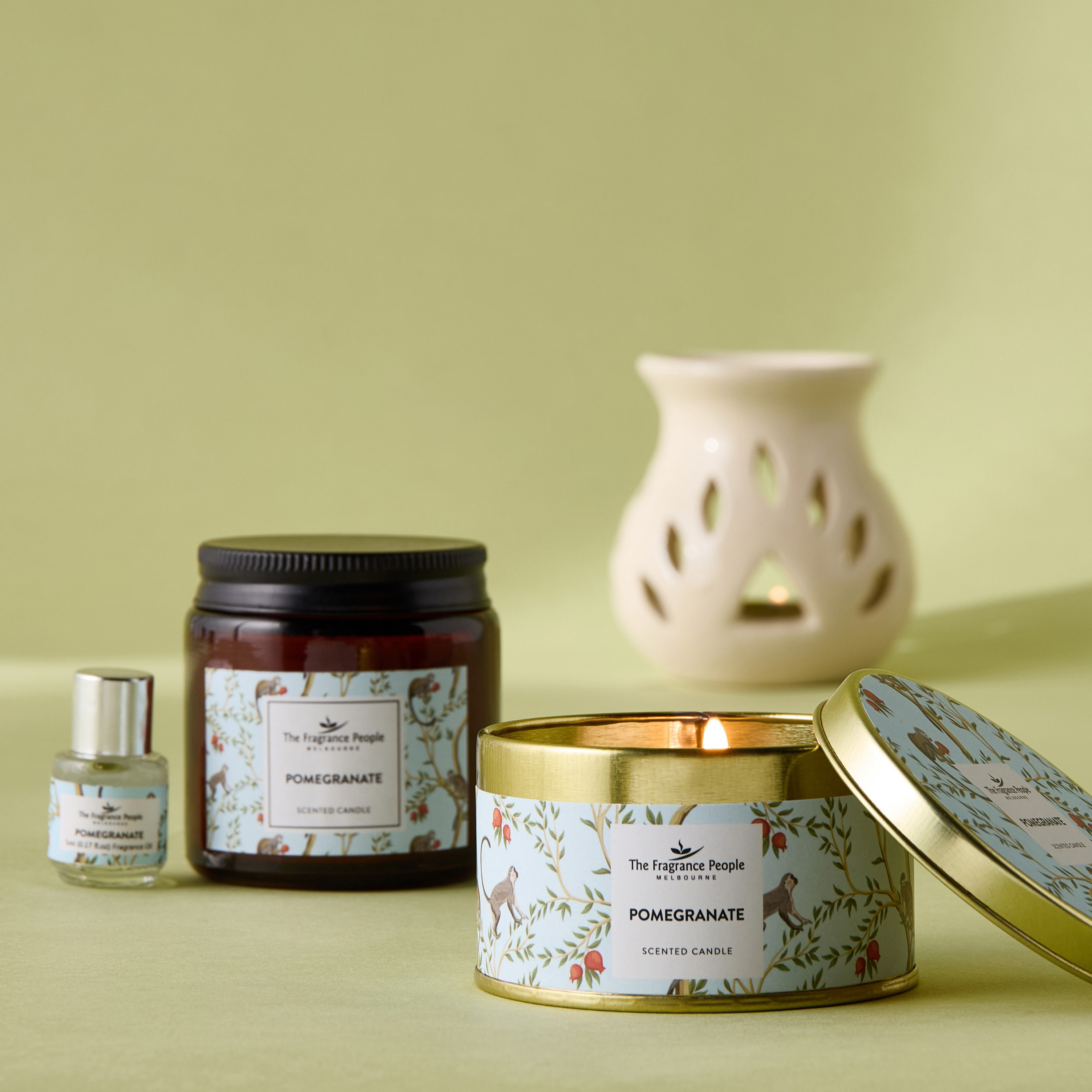 Classic Garden Bliss Fragrance Oil Burner Set - 5 ml-household-homefragrance-burners-image-4