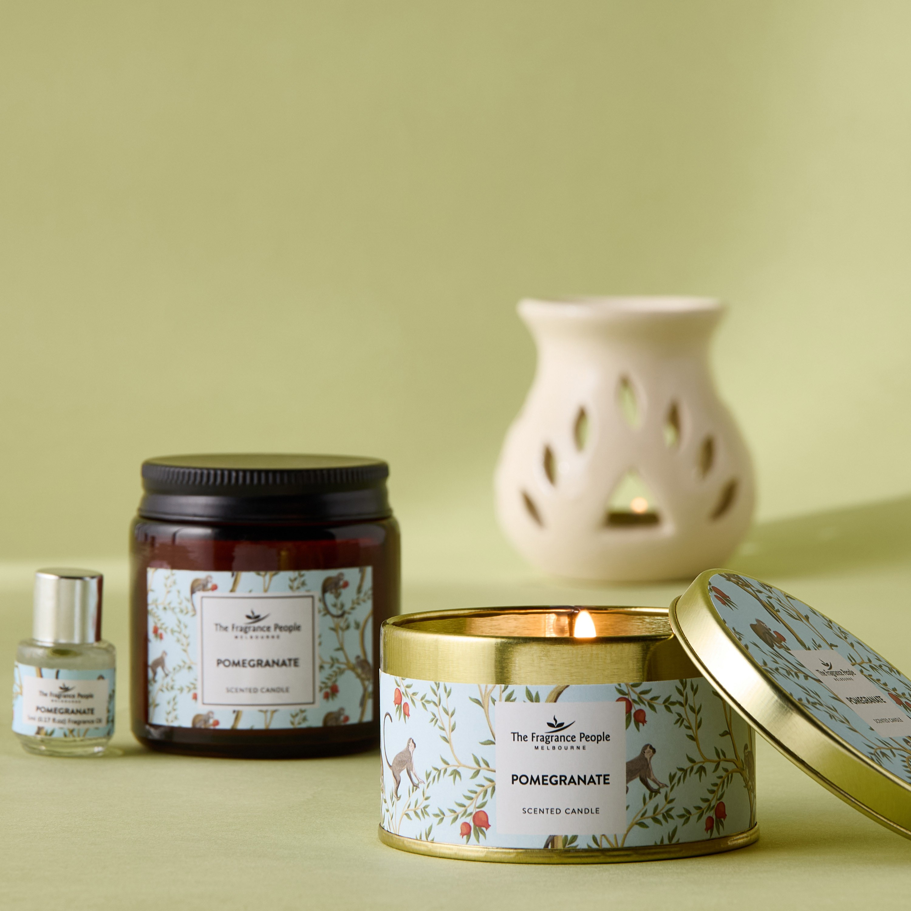 جرة شمع معطّرة برائحة الرمان - ذا فراجرنس بيبول - 12 ساعات-household-homefragrance-candles-image-3