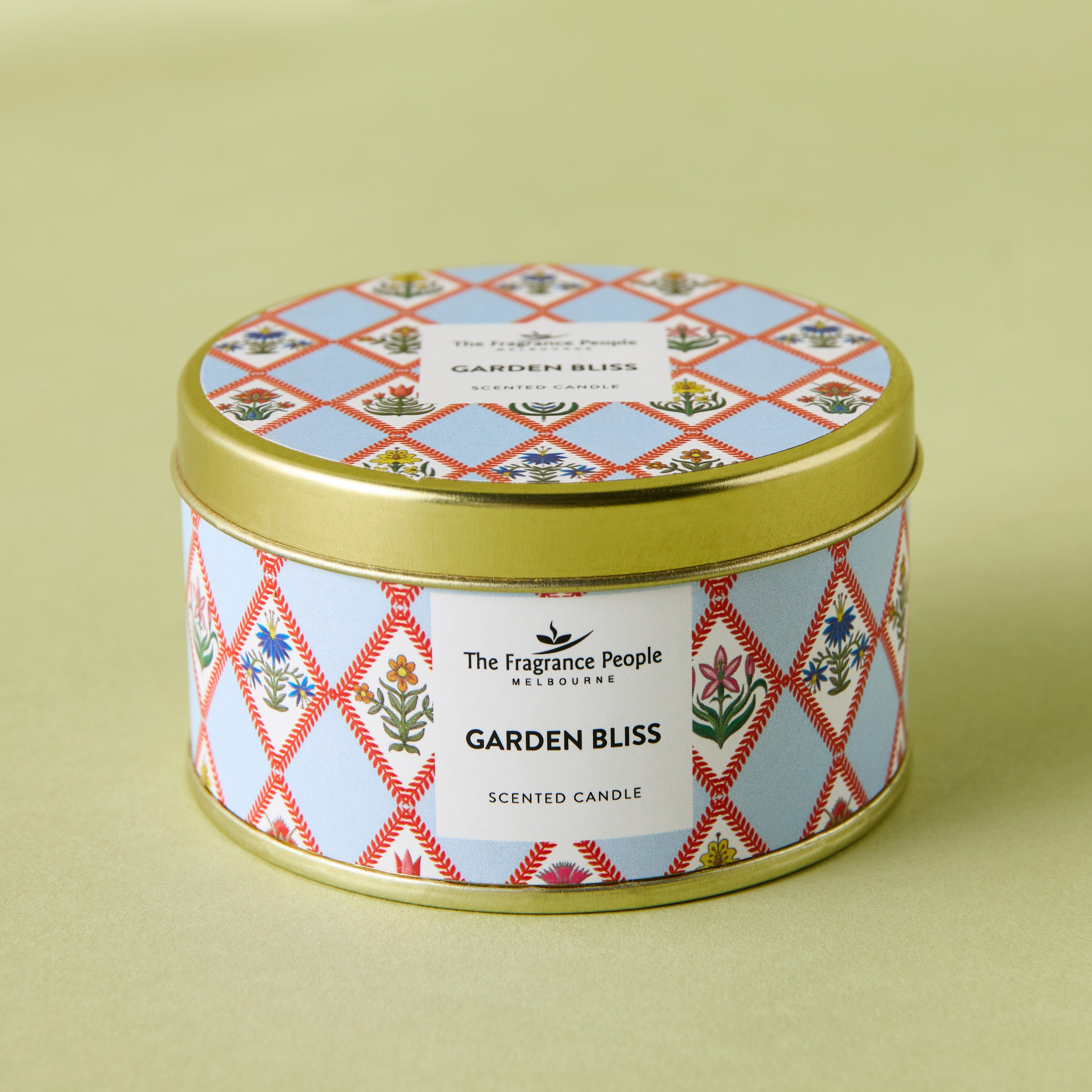 The Fragrance People Garden Bliss Scented Tin Candle - 12 h-household-homefragrance-candles-image-1