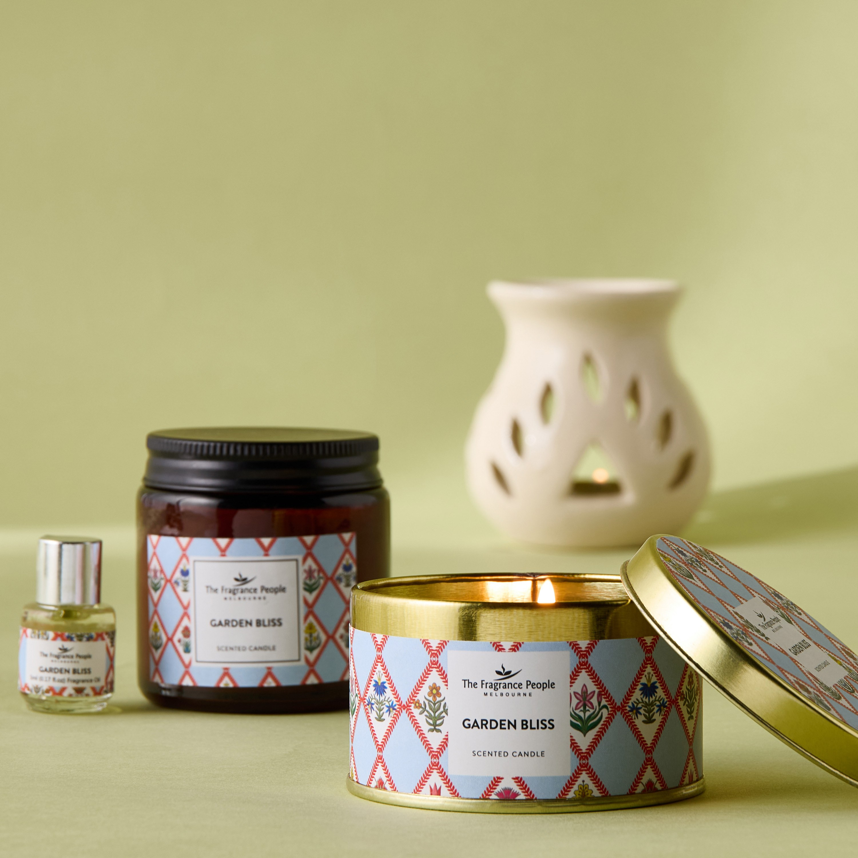 The Fragrance People Garden Bliss Scented Tin Candle - 12 h-household-homefragrance-candles-image-3