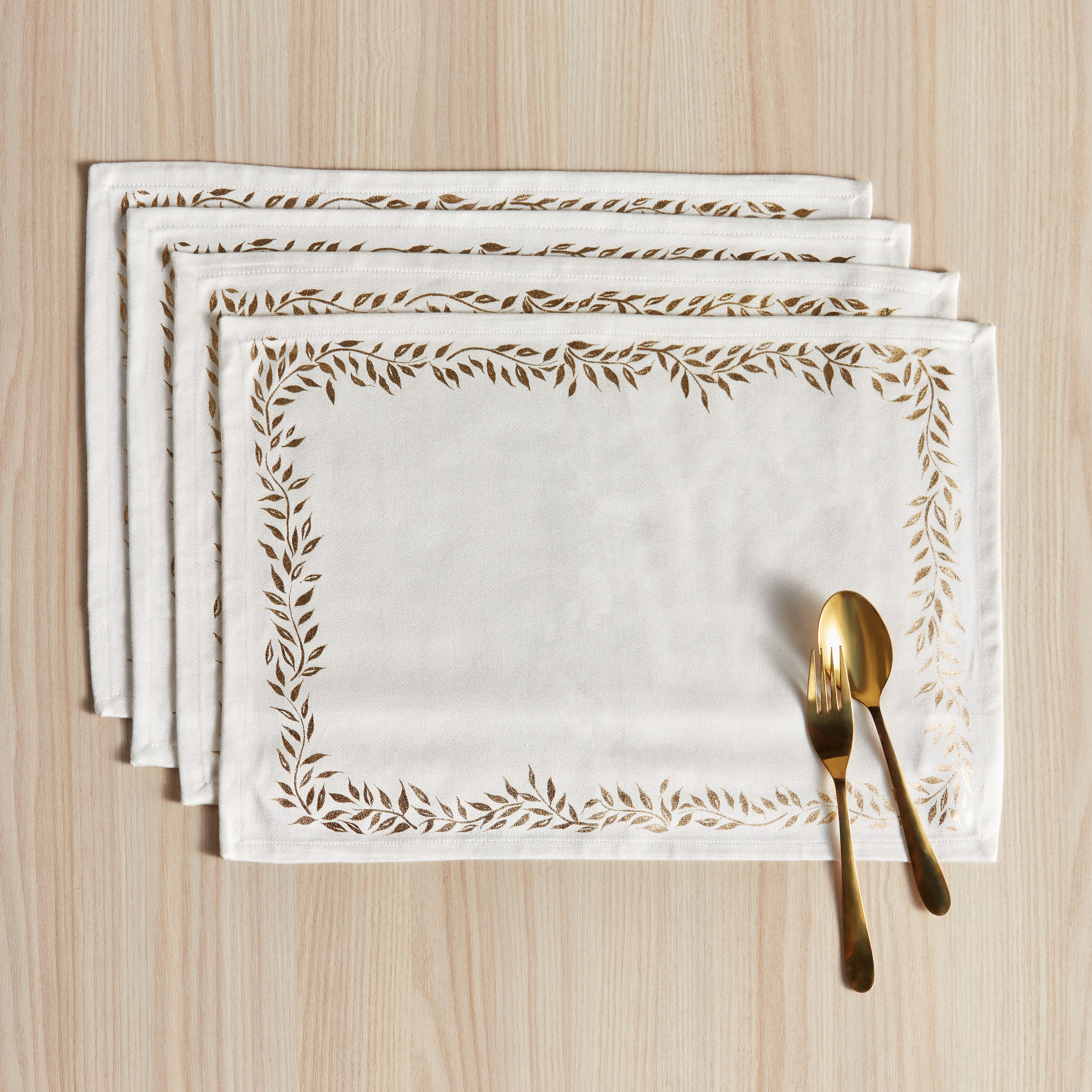 Faris 4-Piece Placemat Set-household-dining-tablelinen-placemats-image-1