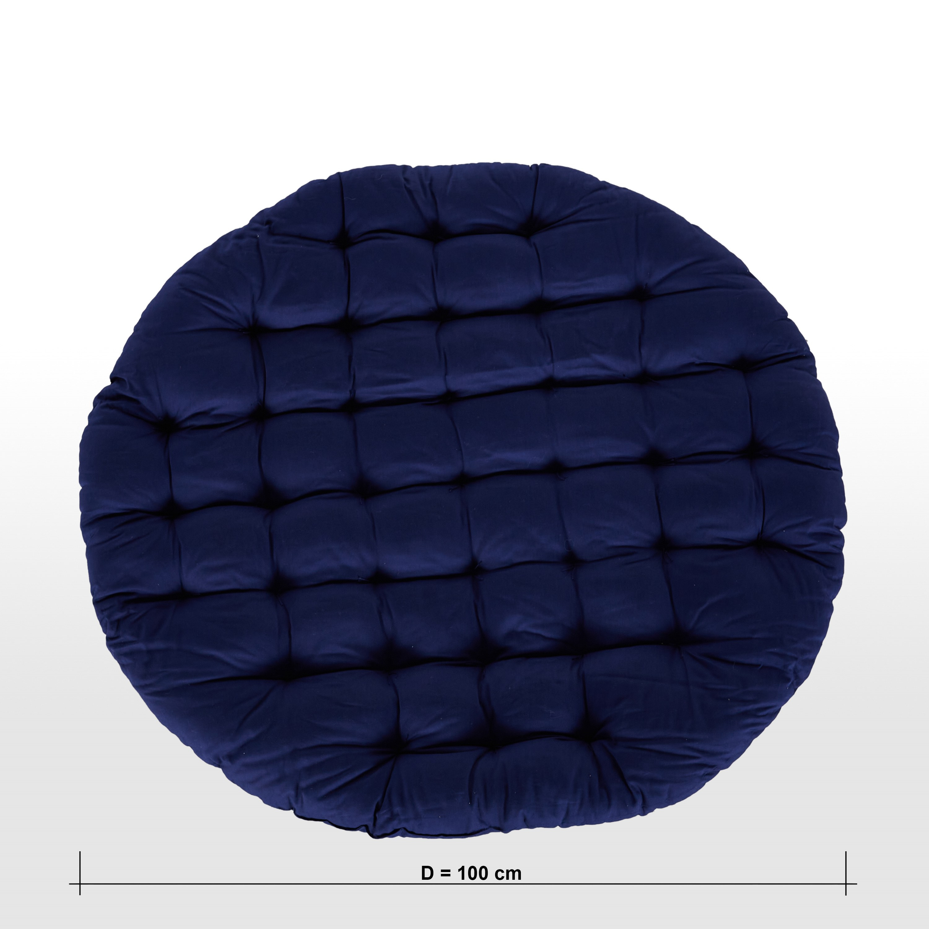 Round Floor Cushion - 100 cm-babyandkids-beddingandwindows-bedding-floorcushionsandbeanbags-image-6