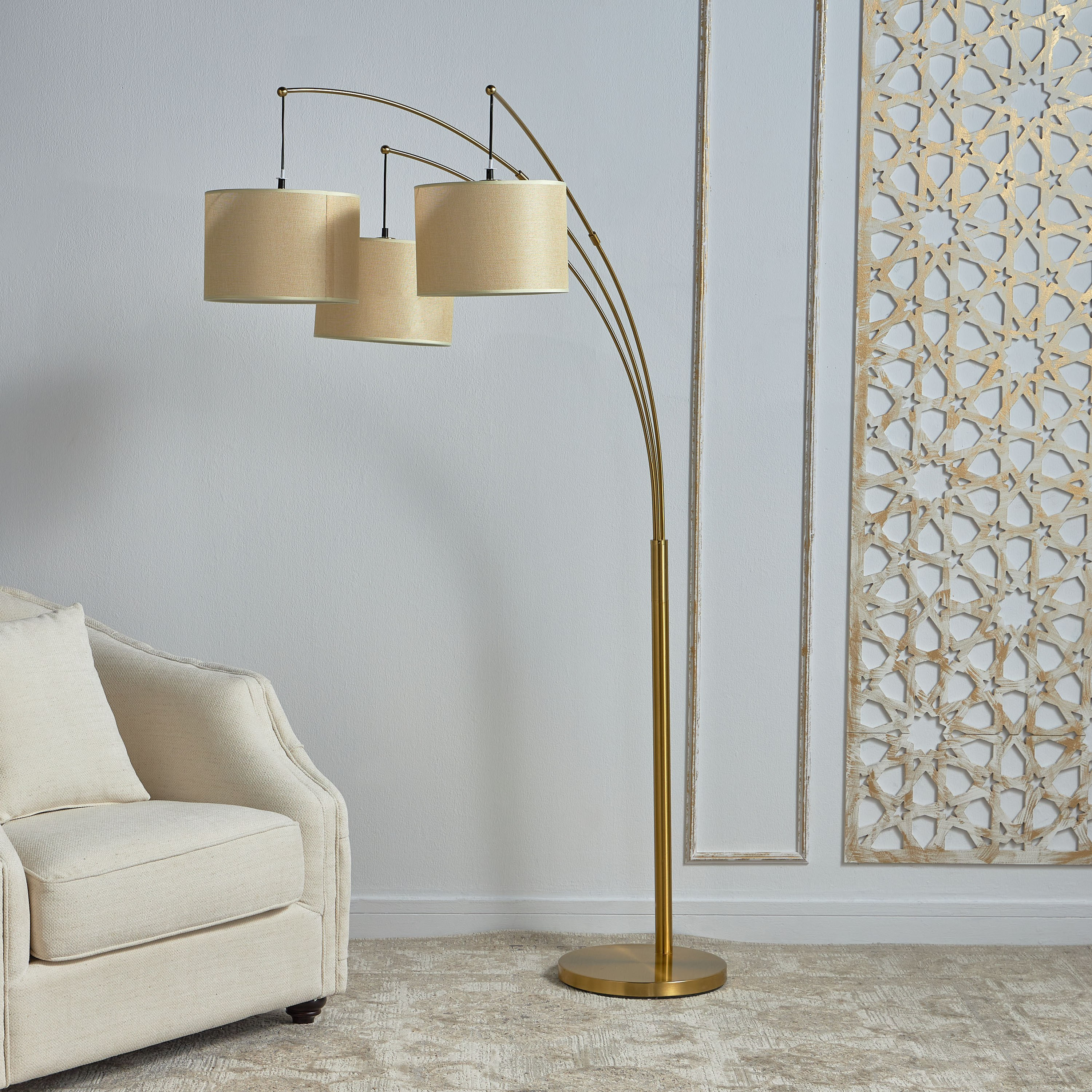 مصباح أرضية معدن - ميلو - 200  سم-household-lighting-floorlamps-image-1