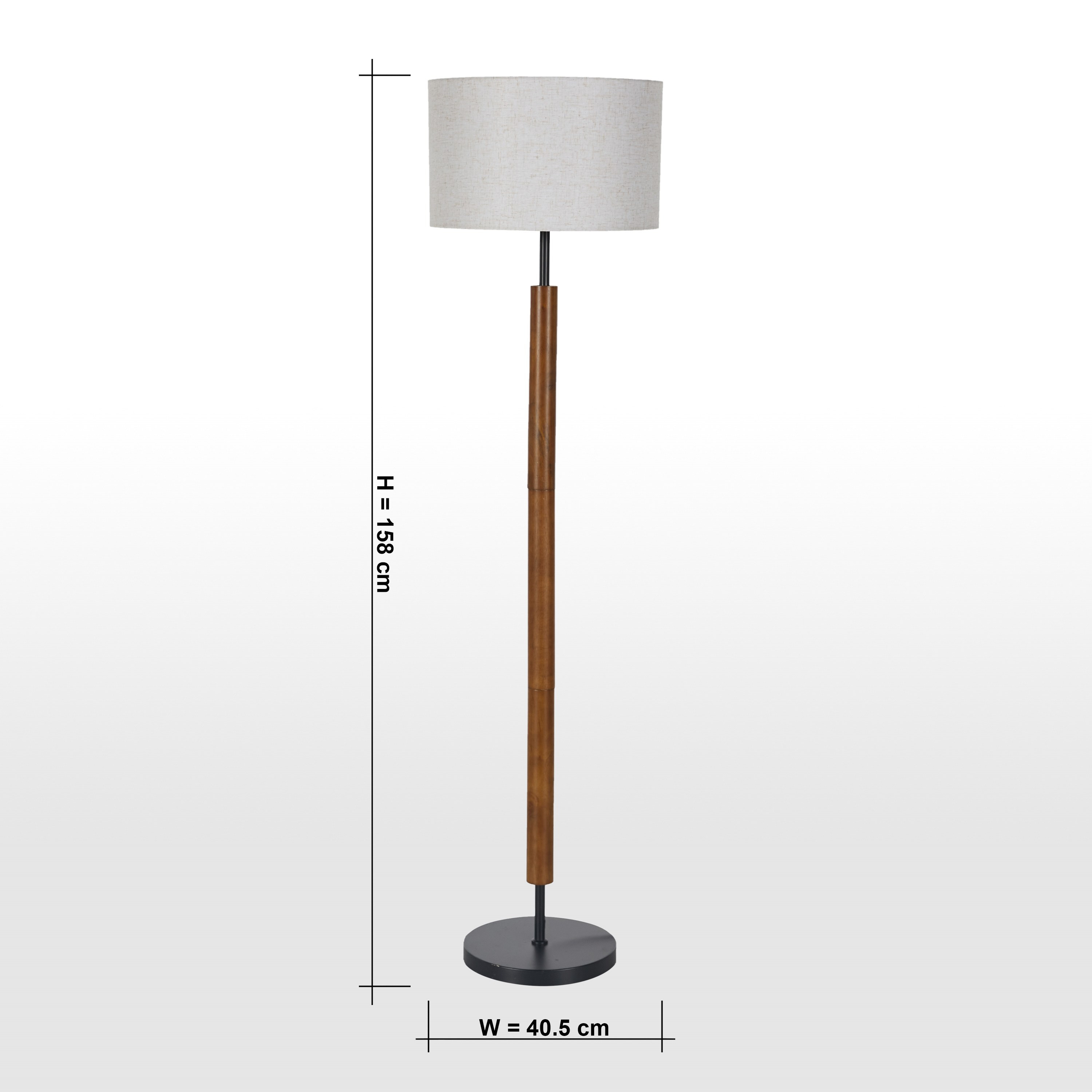 Finn Wooden Floor Lamp - 158 cm-household-lighting-floorlamps-image-5