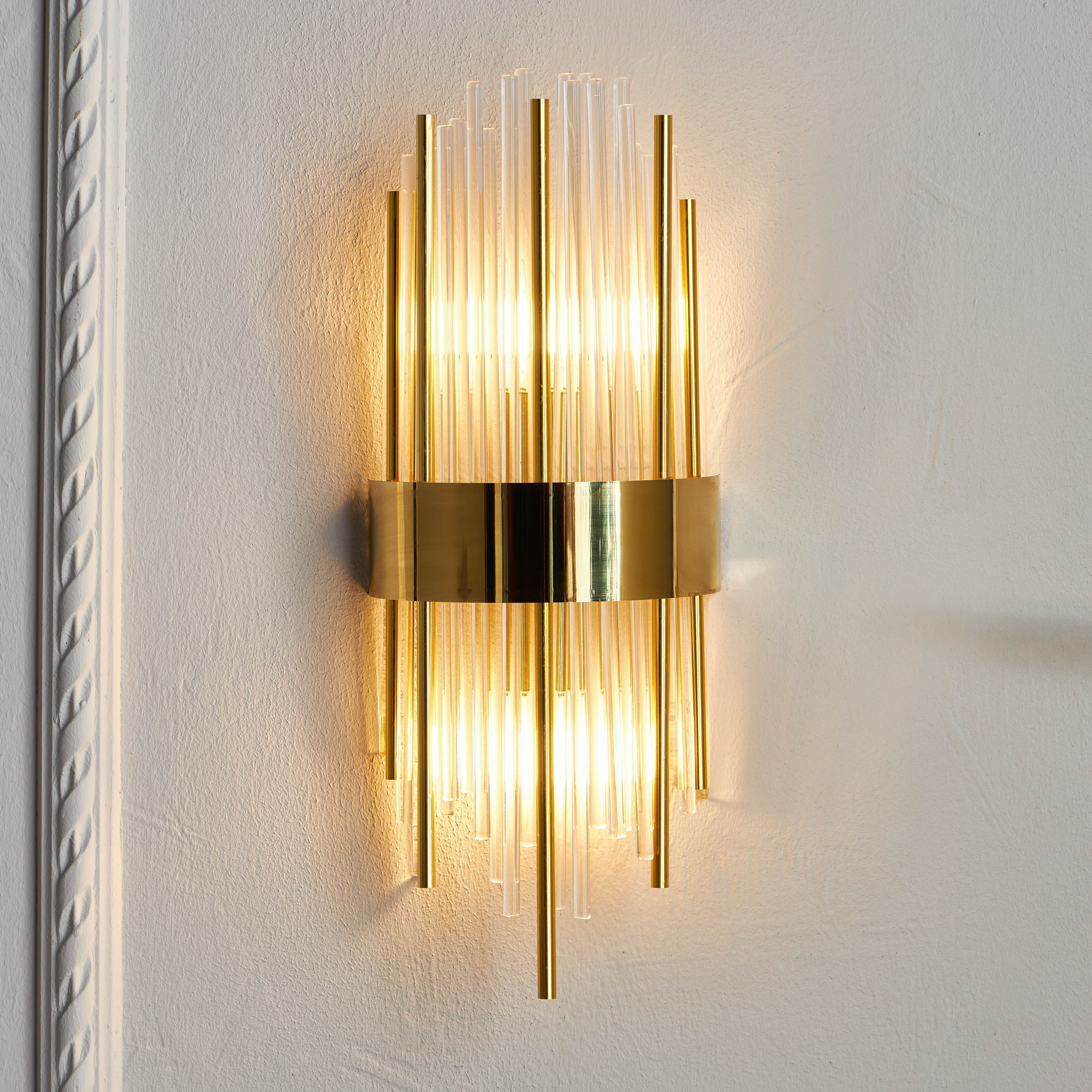مصباح حائط زجاج - لمبتين- أرلو-household-lighting-walllamps-image-2