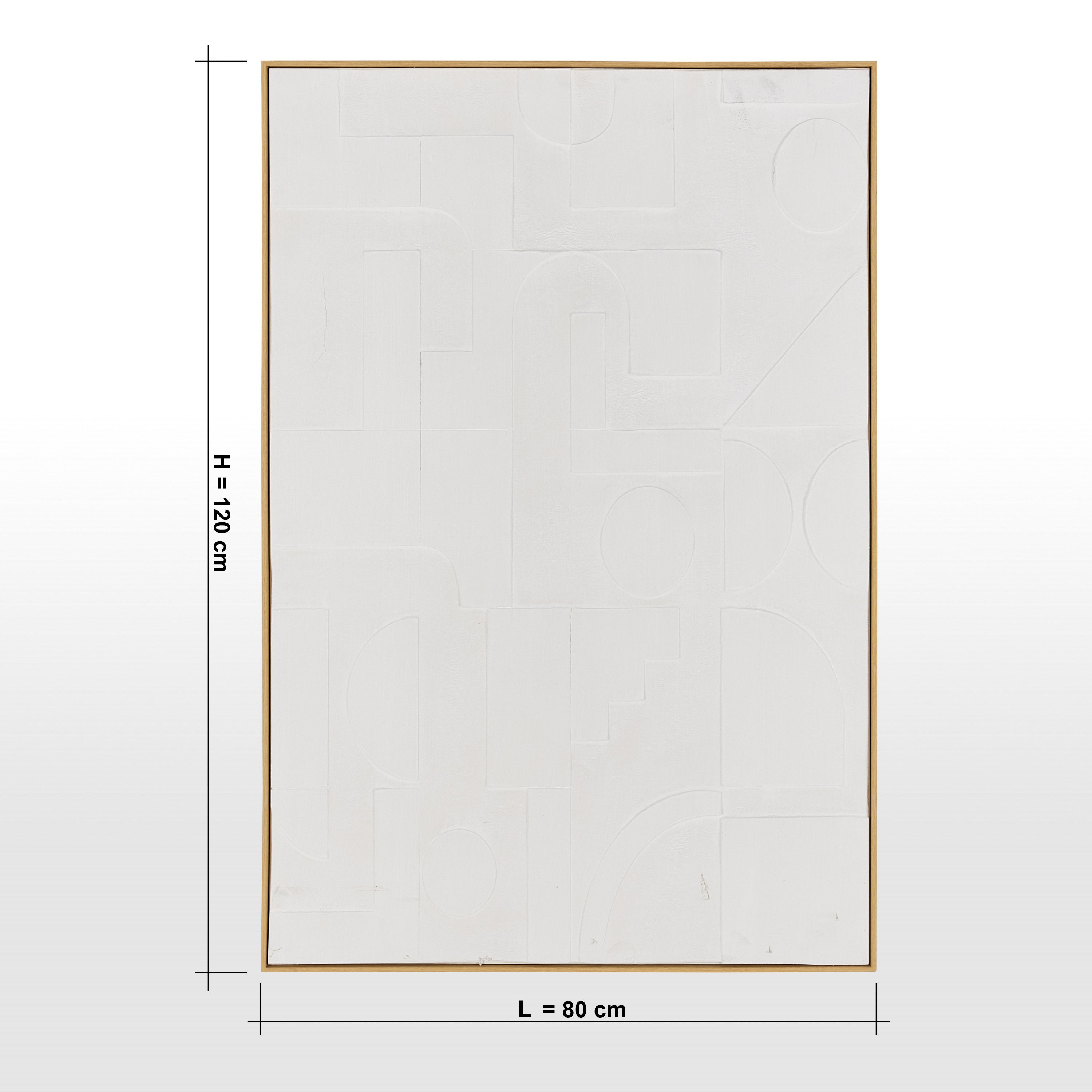 Renata 3D Framed Canvas Wall Art - 80x120 cm-household-walldecorandmirrors-wallart-image-5