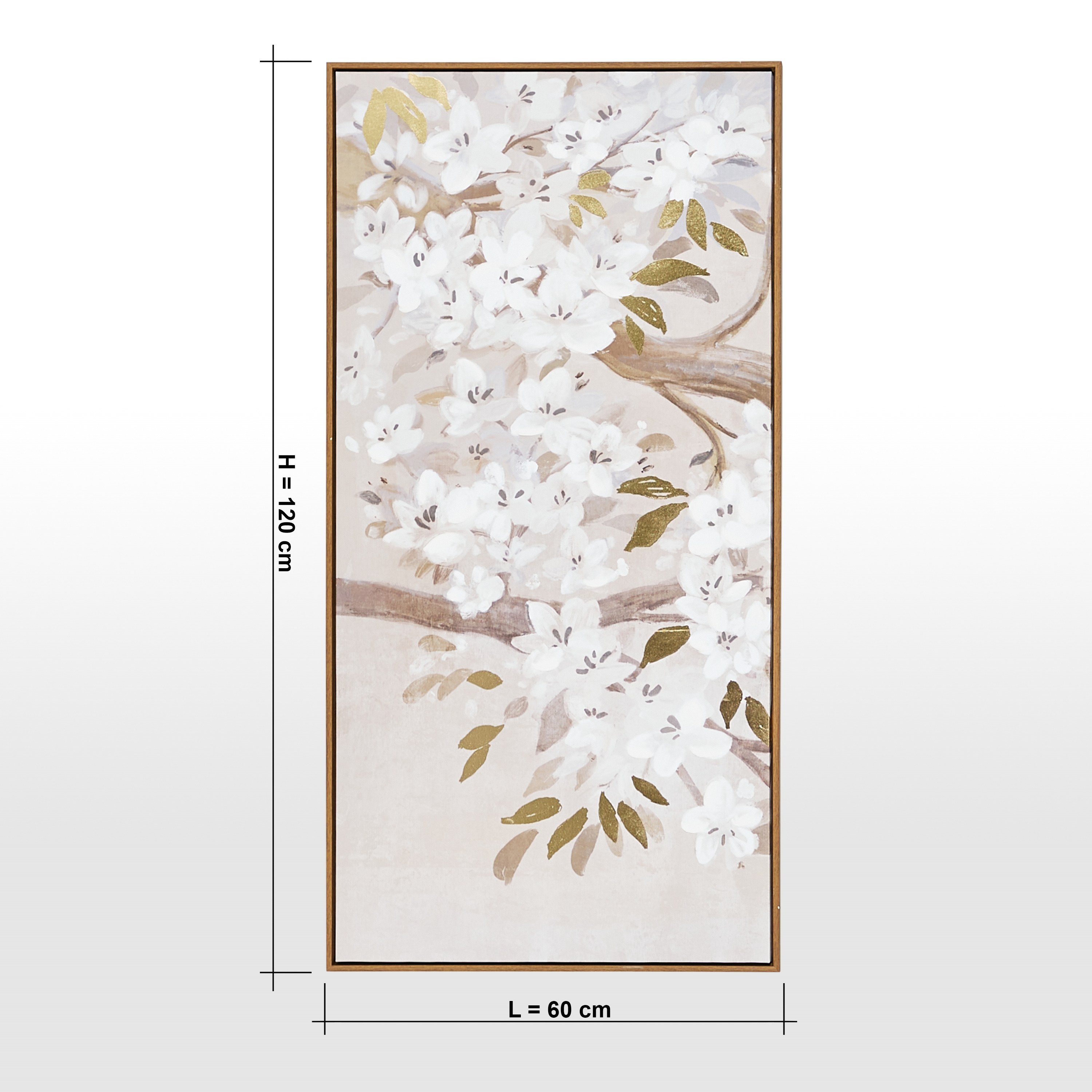 Mariana 3-Piece Framed Canvas Wall Art Set - 60x120 cm-household-walldecorandmirrors-wallart-image-6