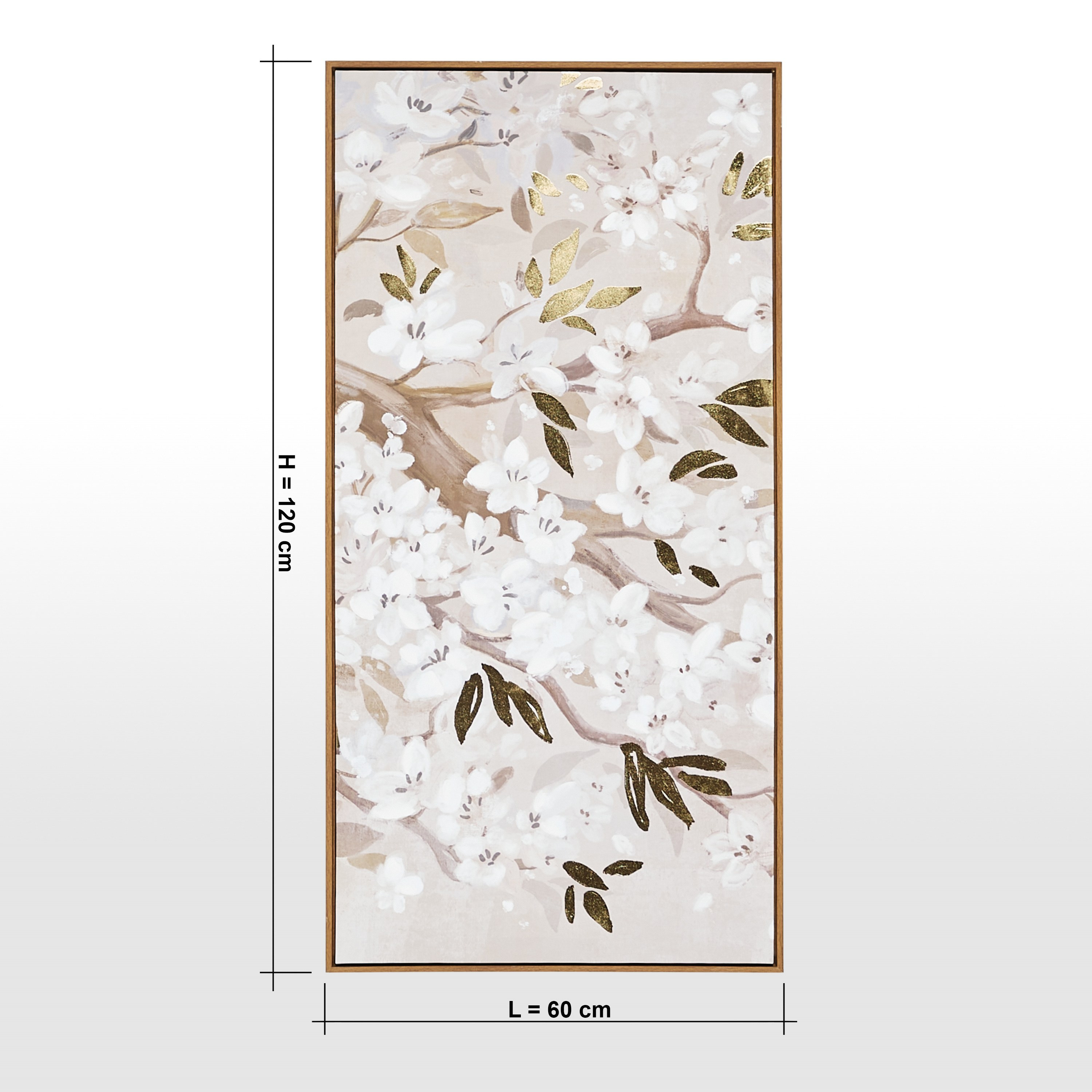 Mariana 3-Piece Framed Canvas Wall Art Set - 60x120 cm-household-walldecorandmirrors-wallart-image-7