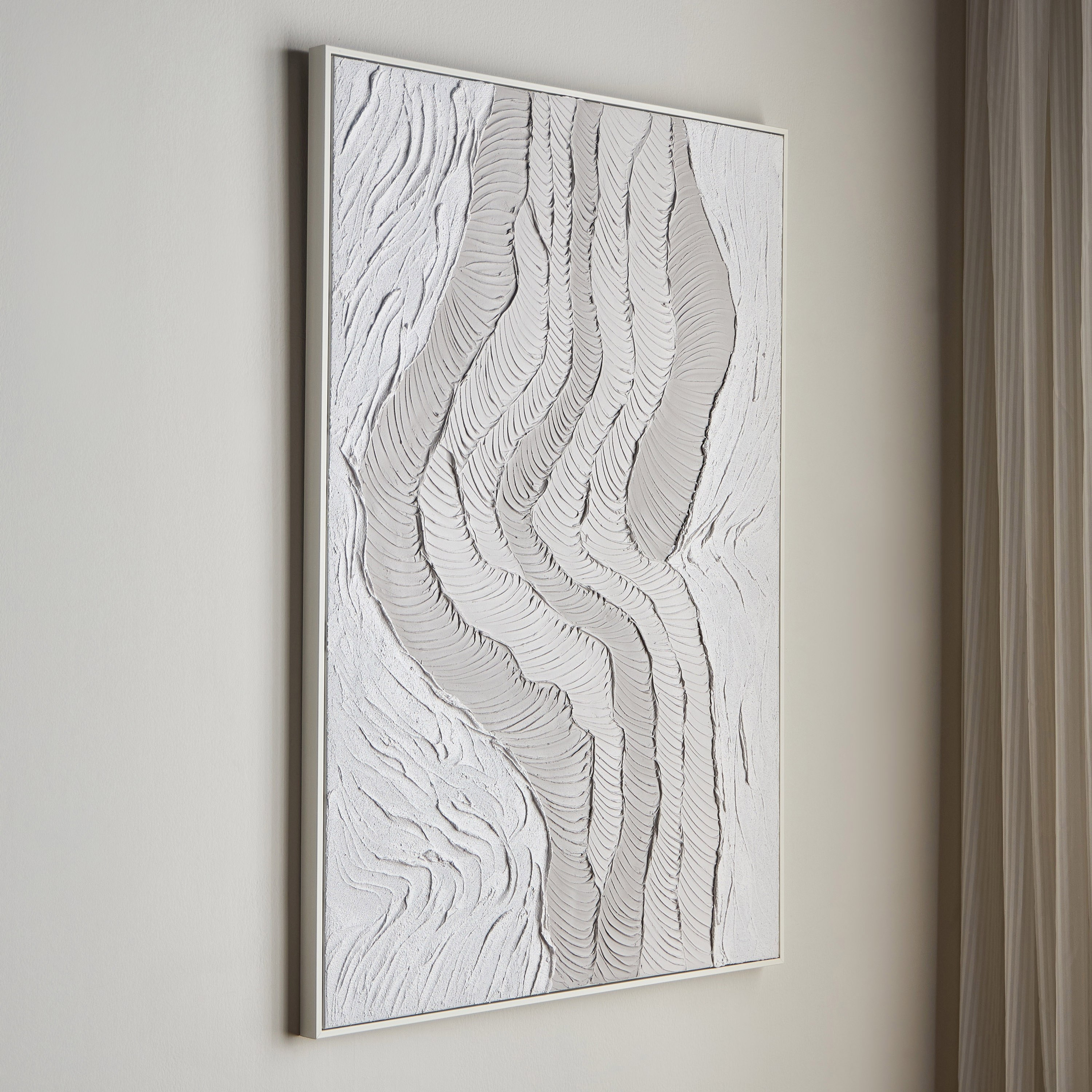 Xiphos Framed Hand-Painted Canvas Wall Art - 120x80 cm-household-walldecorandmirrors-wallart-image-2